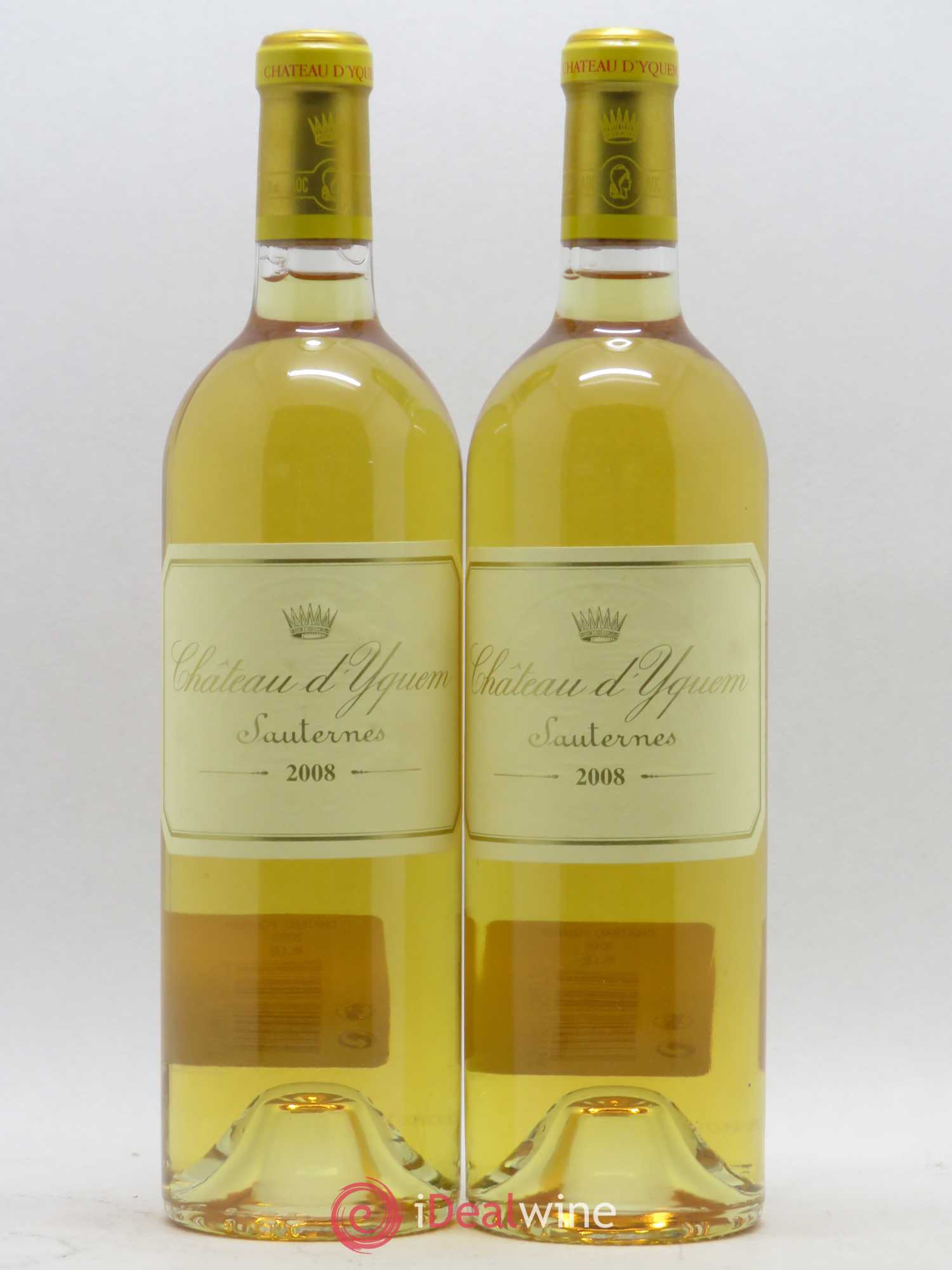 Château d' Yquem 1er Cru Classé Supérieur 2008 - Lotto di 2 bottiglie - 0