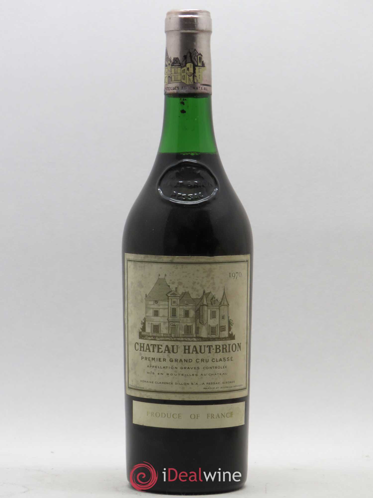 Château Haut Brion 1er Grand Cru Classé 1970 - Lot de 1 bouteille - 0