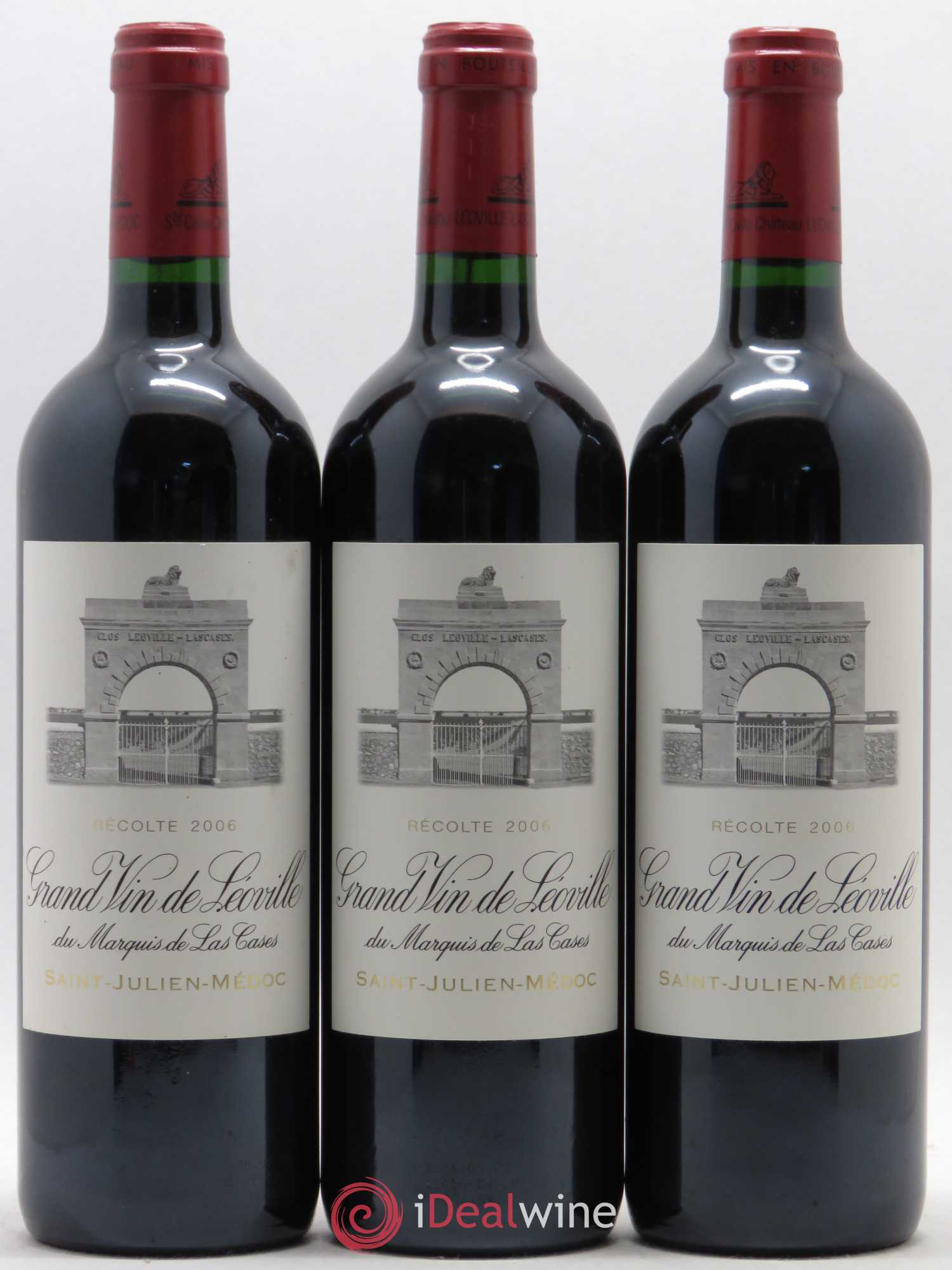 Château Léoville Las Cases 2ème Grand Cru Classé 2006 - Lot de 6 bouteilles - 2