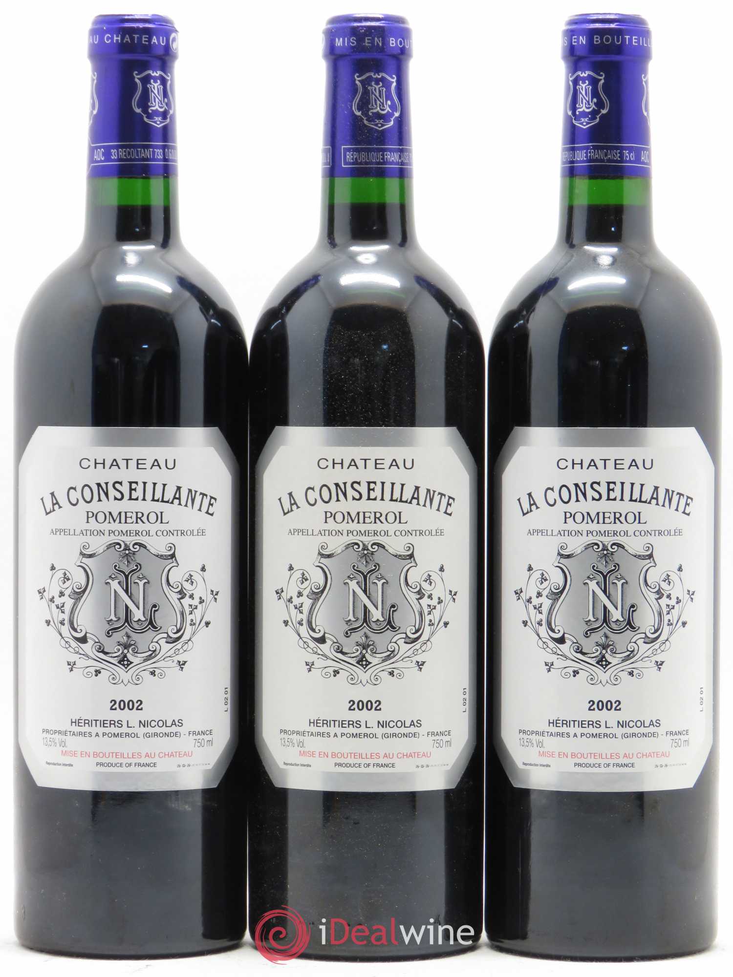 Château la Conseillante 2002 - Lot de 12 bouteilles - 4