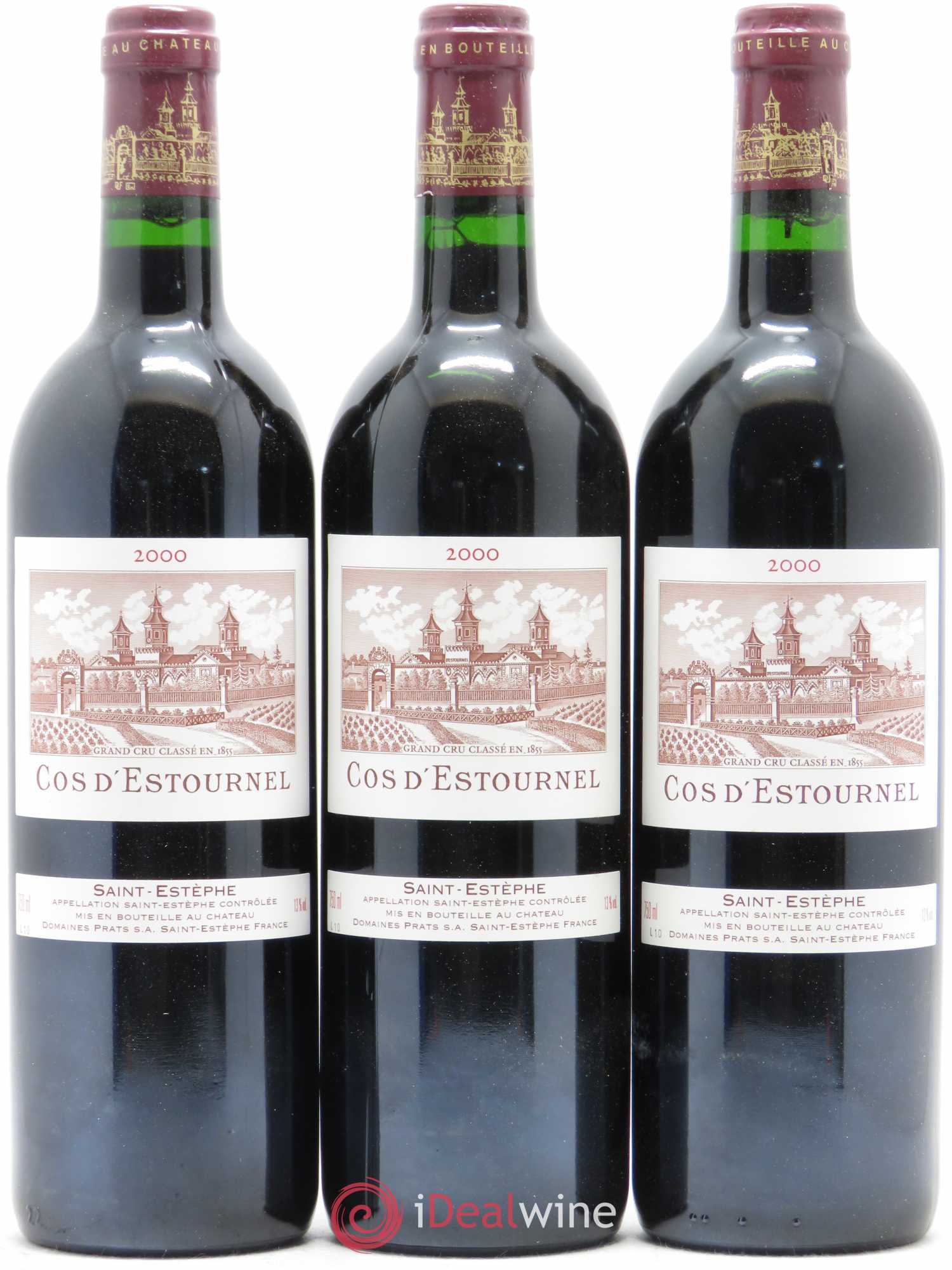 Cos d'Estournel 2ème Grand Cru Classé 2000 - Lot de 12 bouteilles - 2