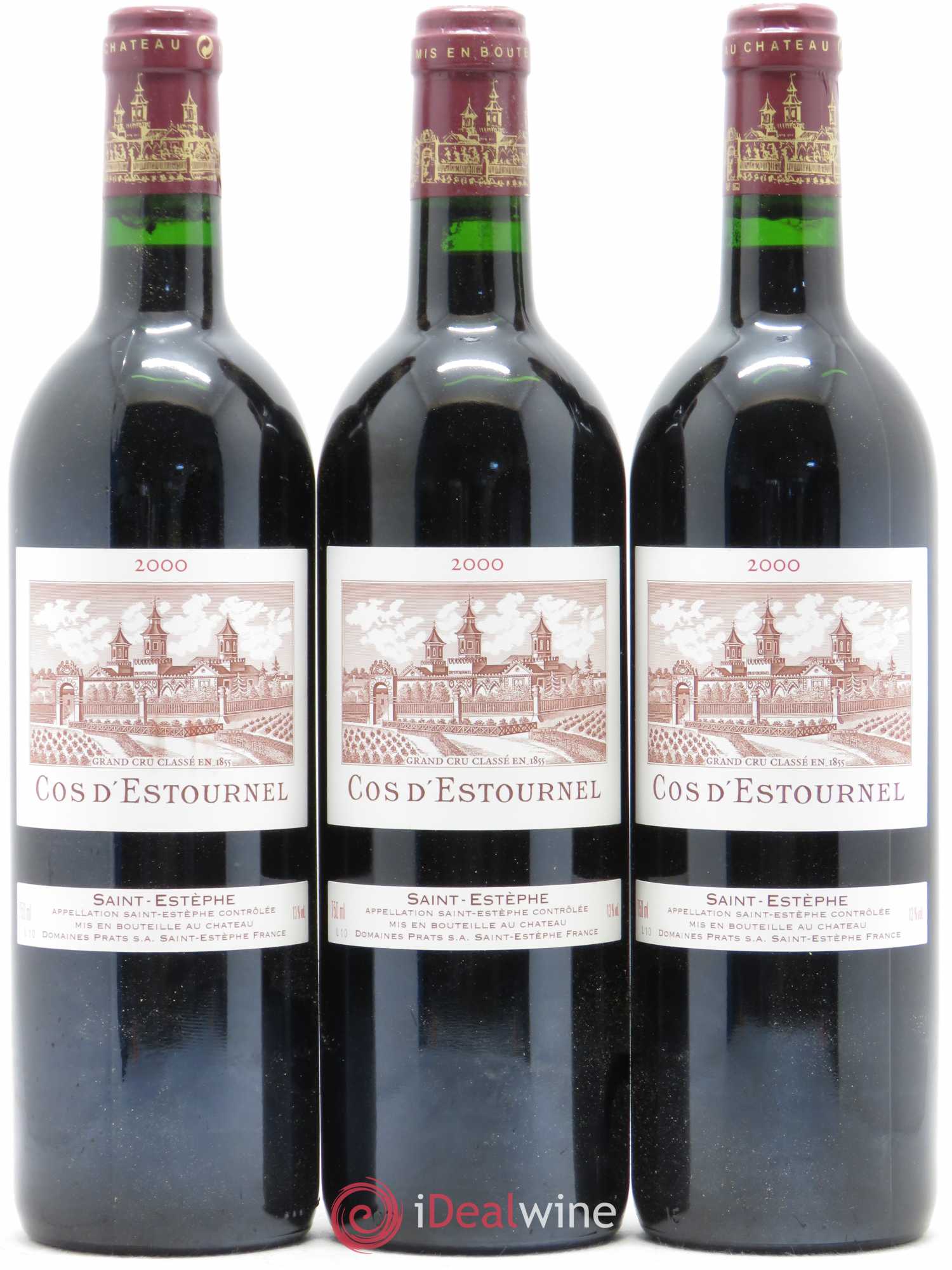 Cos d'Estournel 2ème Grand Cru Classé 2000 - Lot de 12 bouteilles - 4