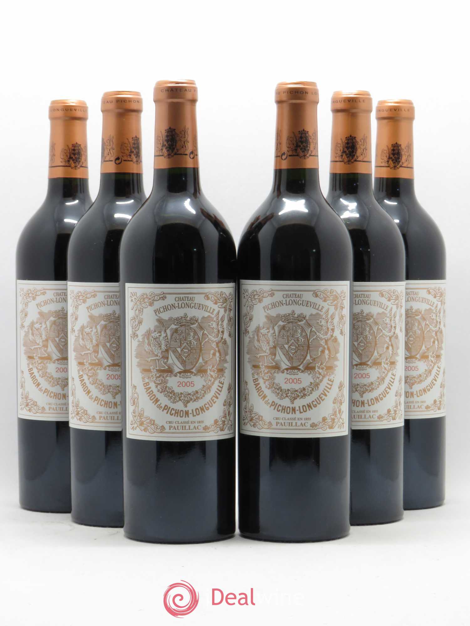 Pichon Longueville Baron 2ème Grand Cru Classé 2005 - Lot de 6 bouteilles - 0