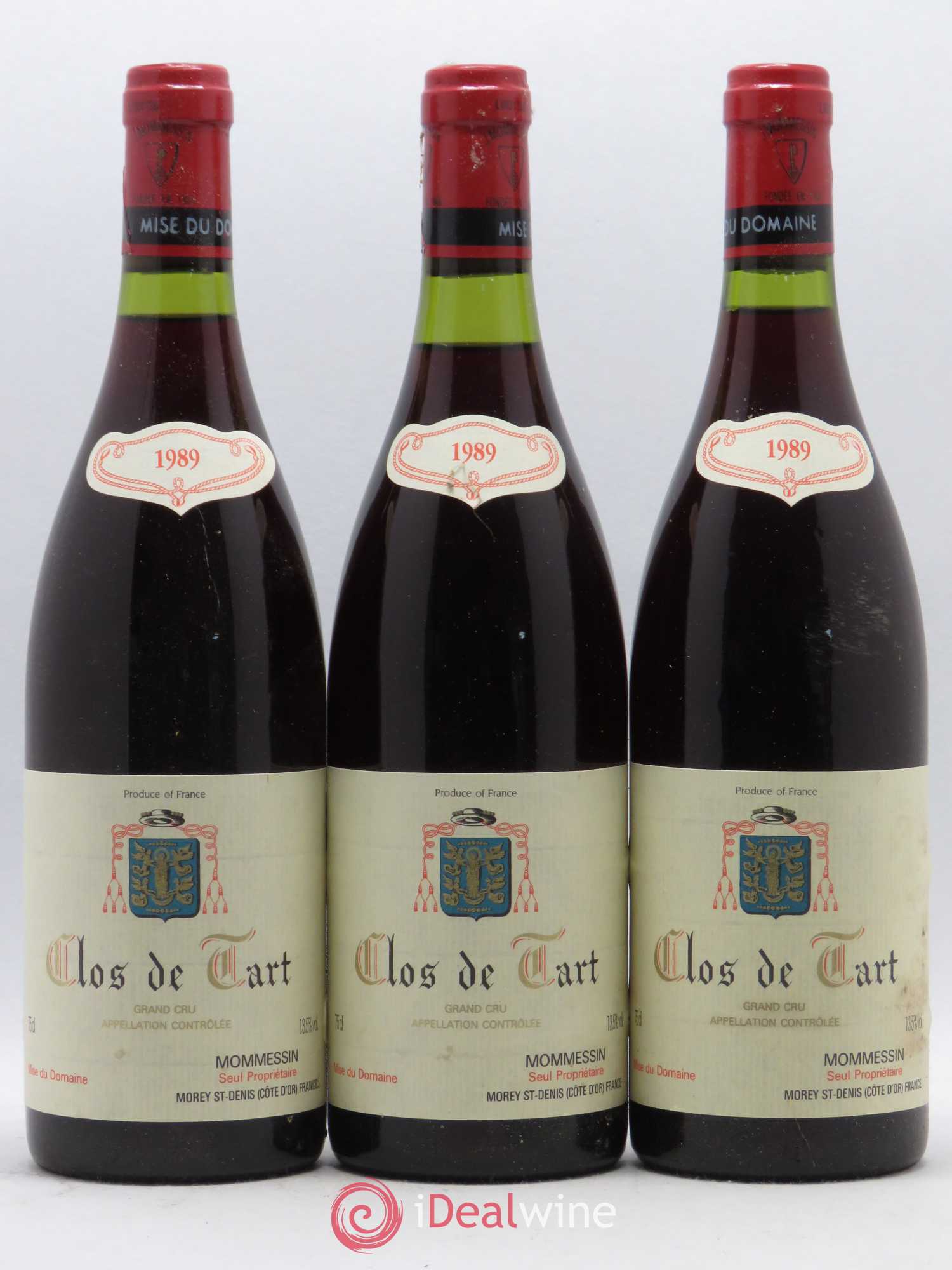 Clos de Tart Grand Cru Clos de Tart 1989 - Lot de 6 bouteilles - 1