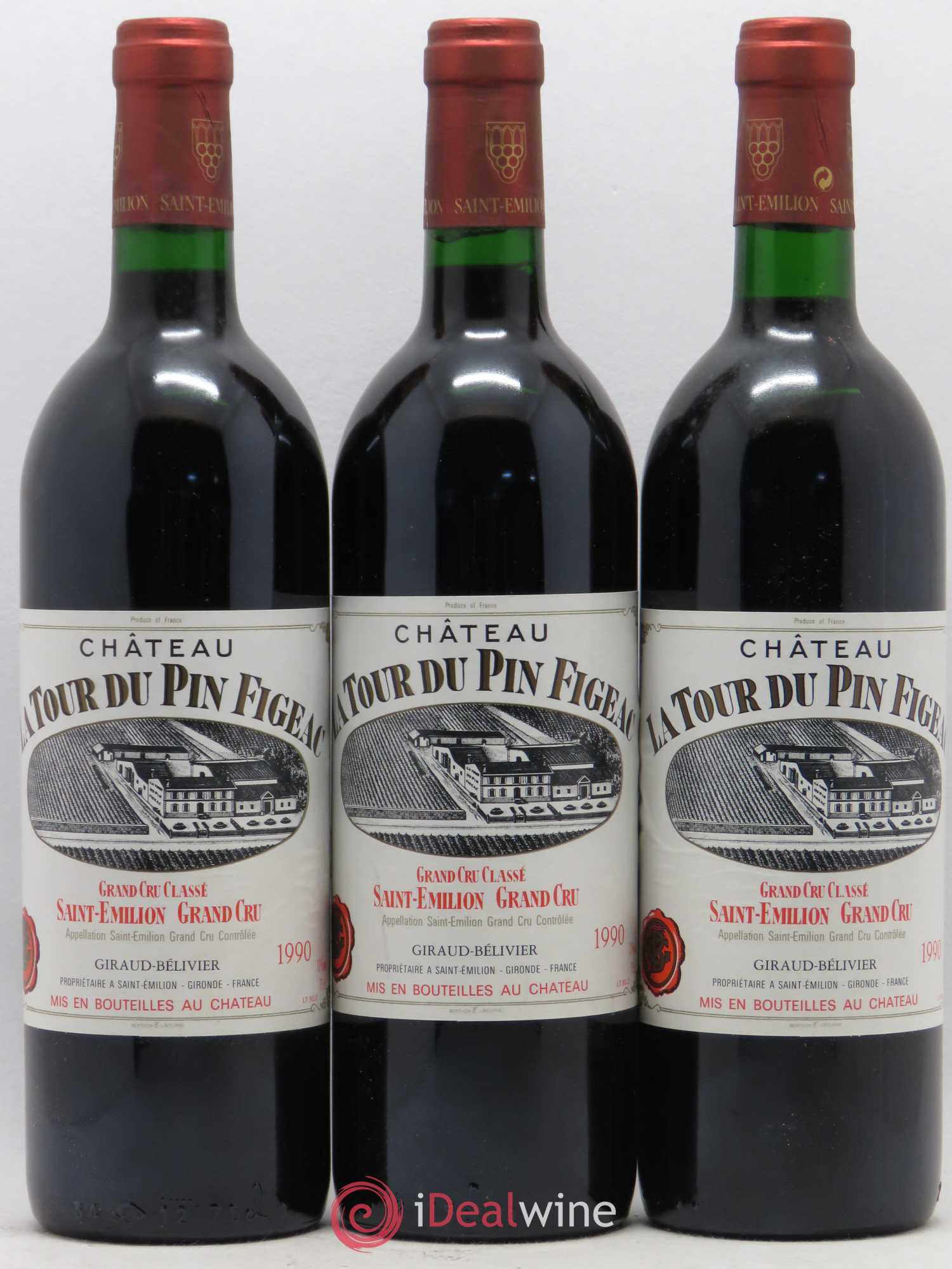 Château la Tour du Pin Figeac 1990 - Lot de 6 bouteilles - 2