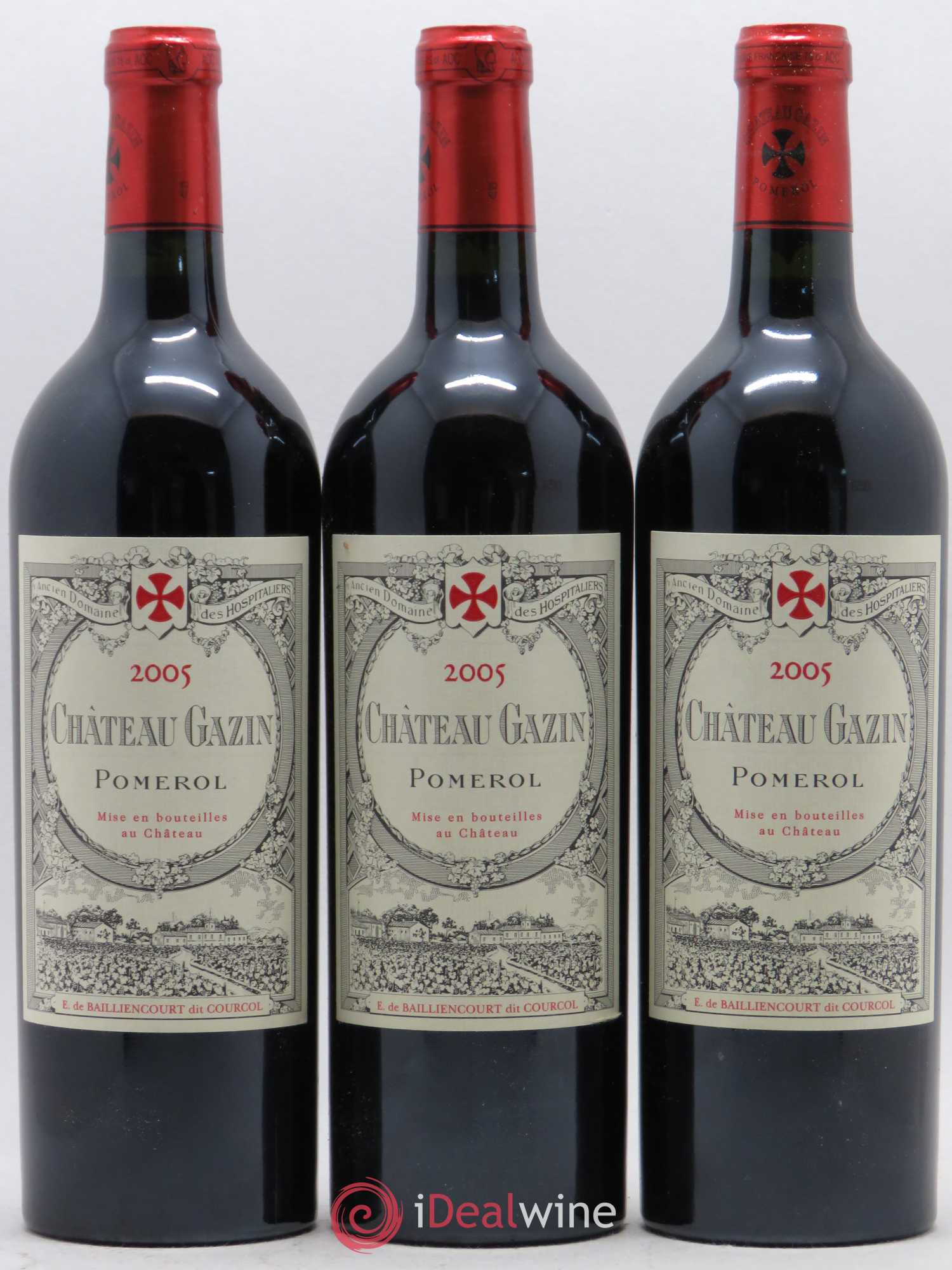 Château Gazin 2005 - Lot de 6 bouteilles - 1