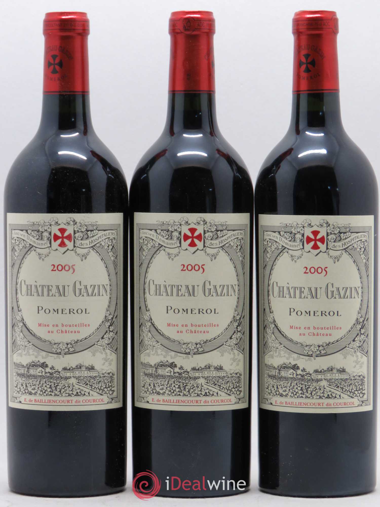 Château Gazin 2005 - Lot de 6 bouteilles - 2