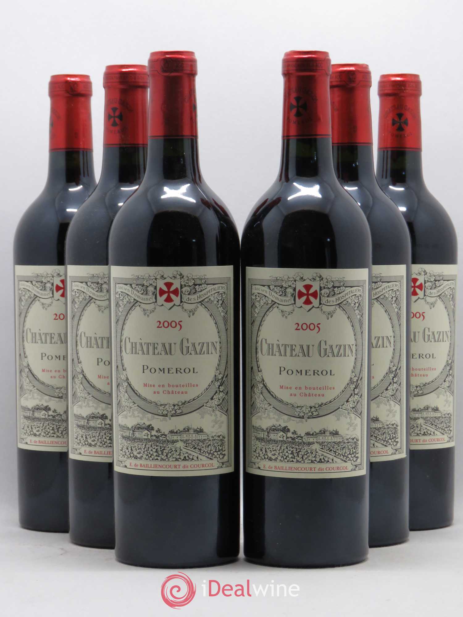 Château Gazin 2005 - Lot de 6 bouteilles - 0