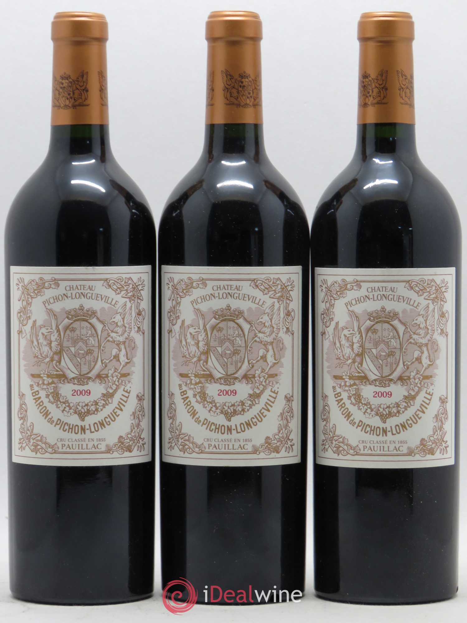 Pichon Longueville Baron 2ème Grand Cru Classé 2009 - Lot de 6 bouteilles - 1