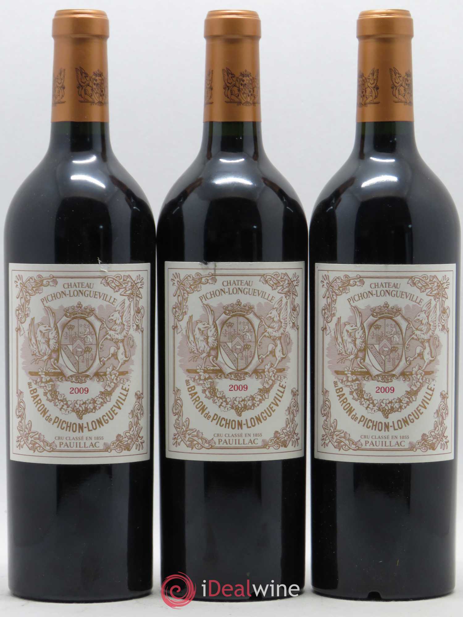 Pichon Longueville Baron 2ème Grand Cru Classé 2009 - Lot de 6 bouteilles - 3