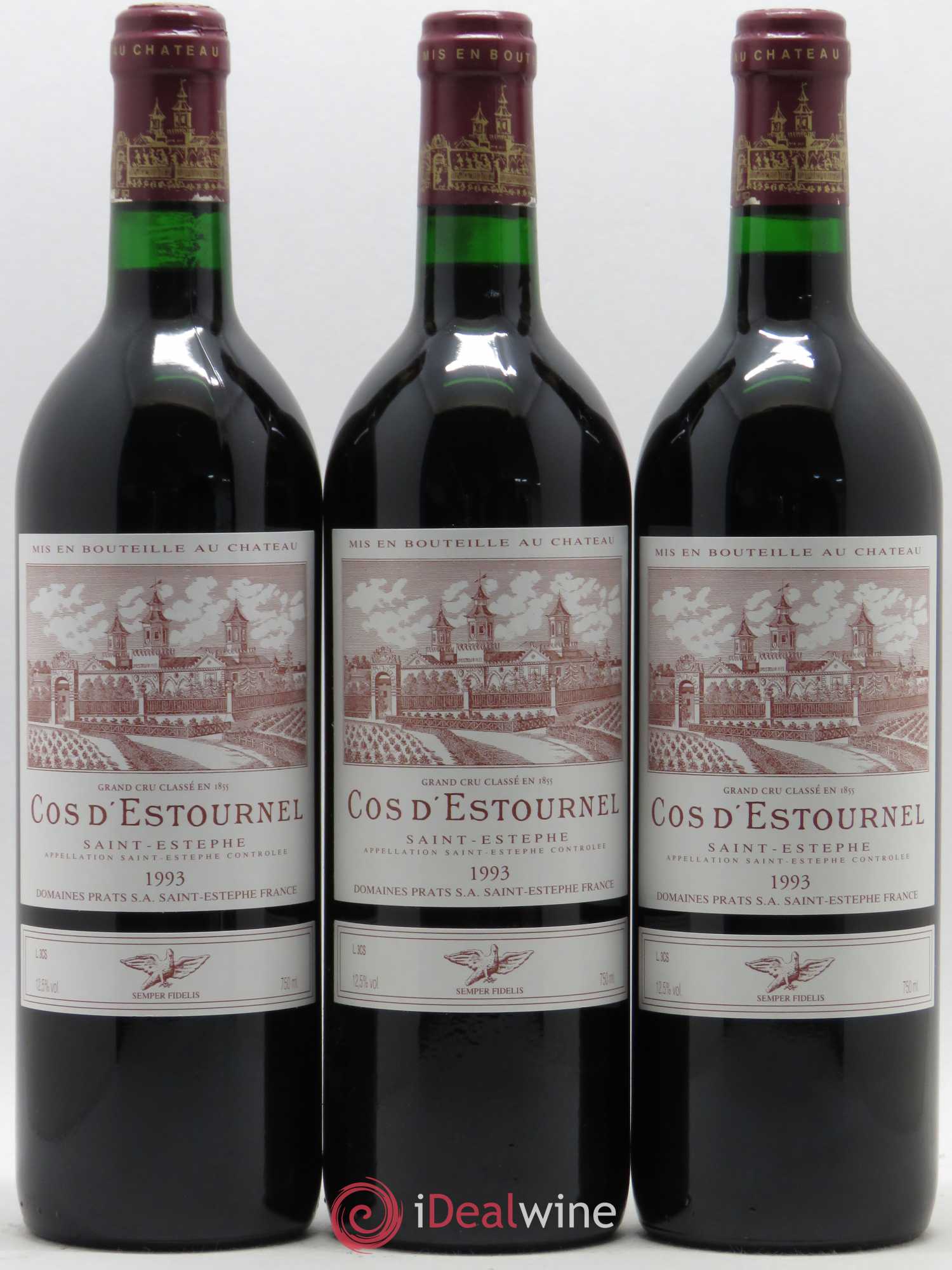 Cos d'Estournel 2ème Grand Cru Classé 1993 - Lot de 12 bouteilles - 3