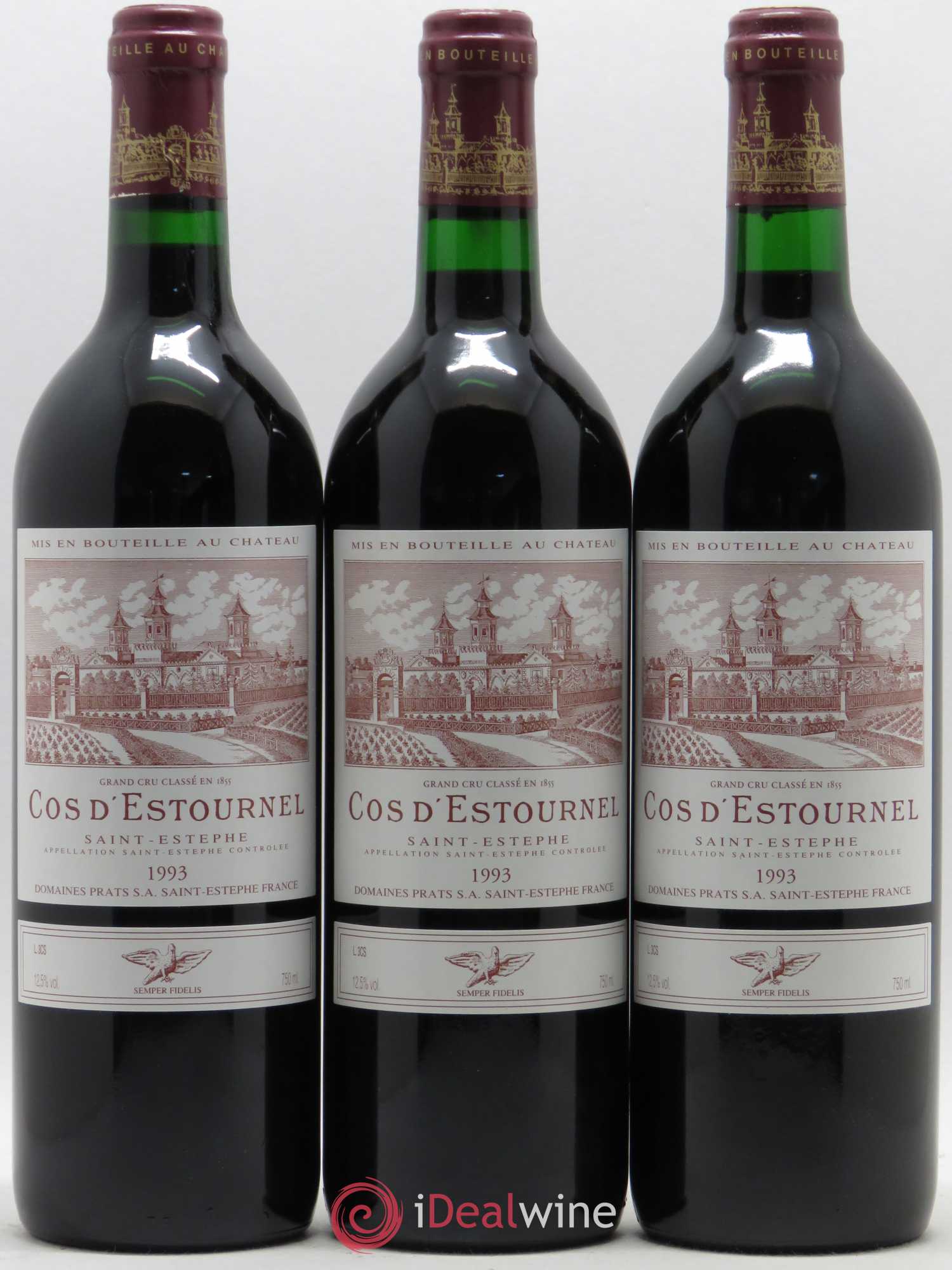 Cos d'Estournel 2ème Grand Cru Classé 1993 - Lot de 12 bouteilles - 4