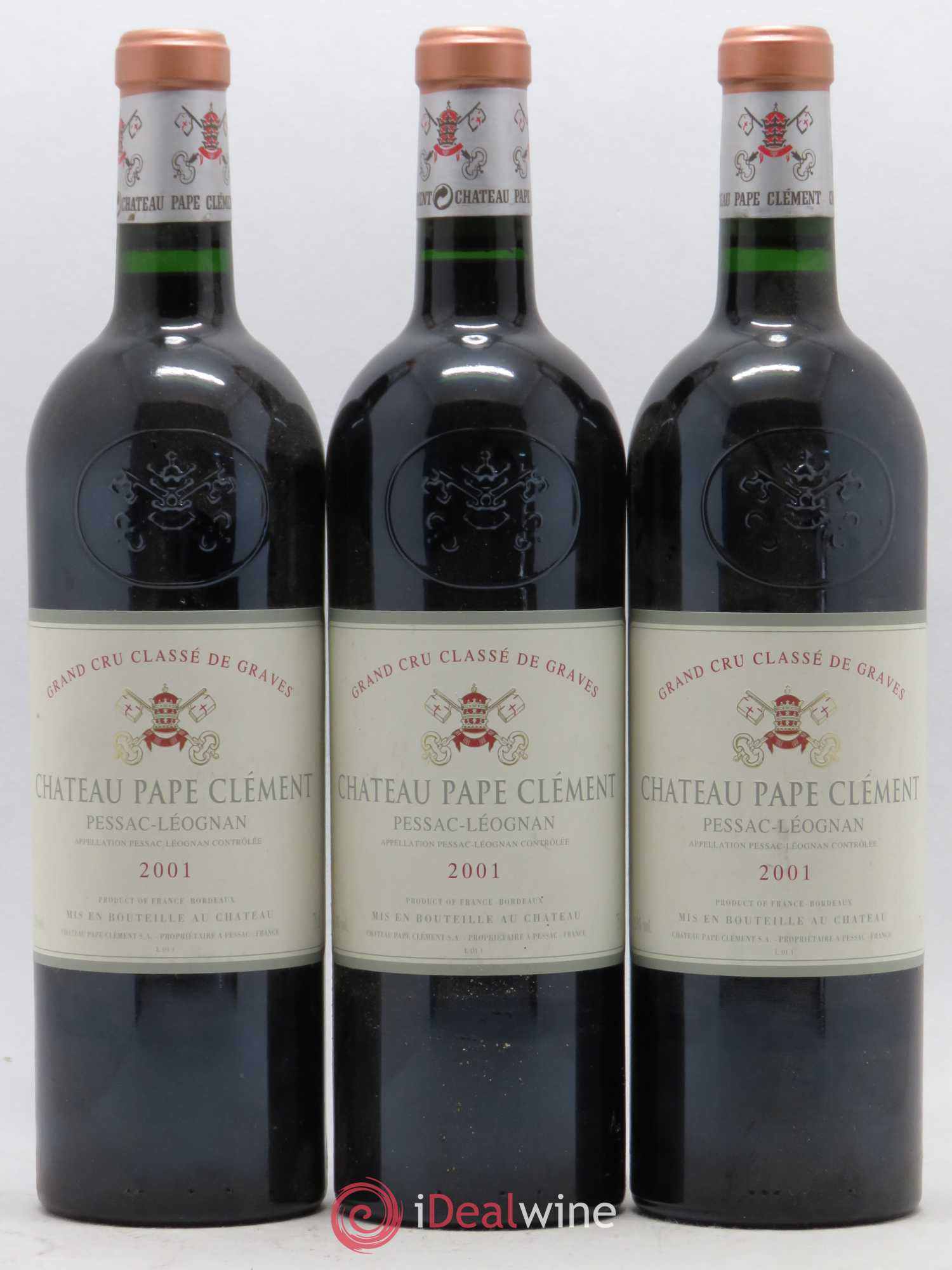 Château Pape Clément Cru Classé de Graves 2001 - Lot de 12 bouteilles - 4