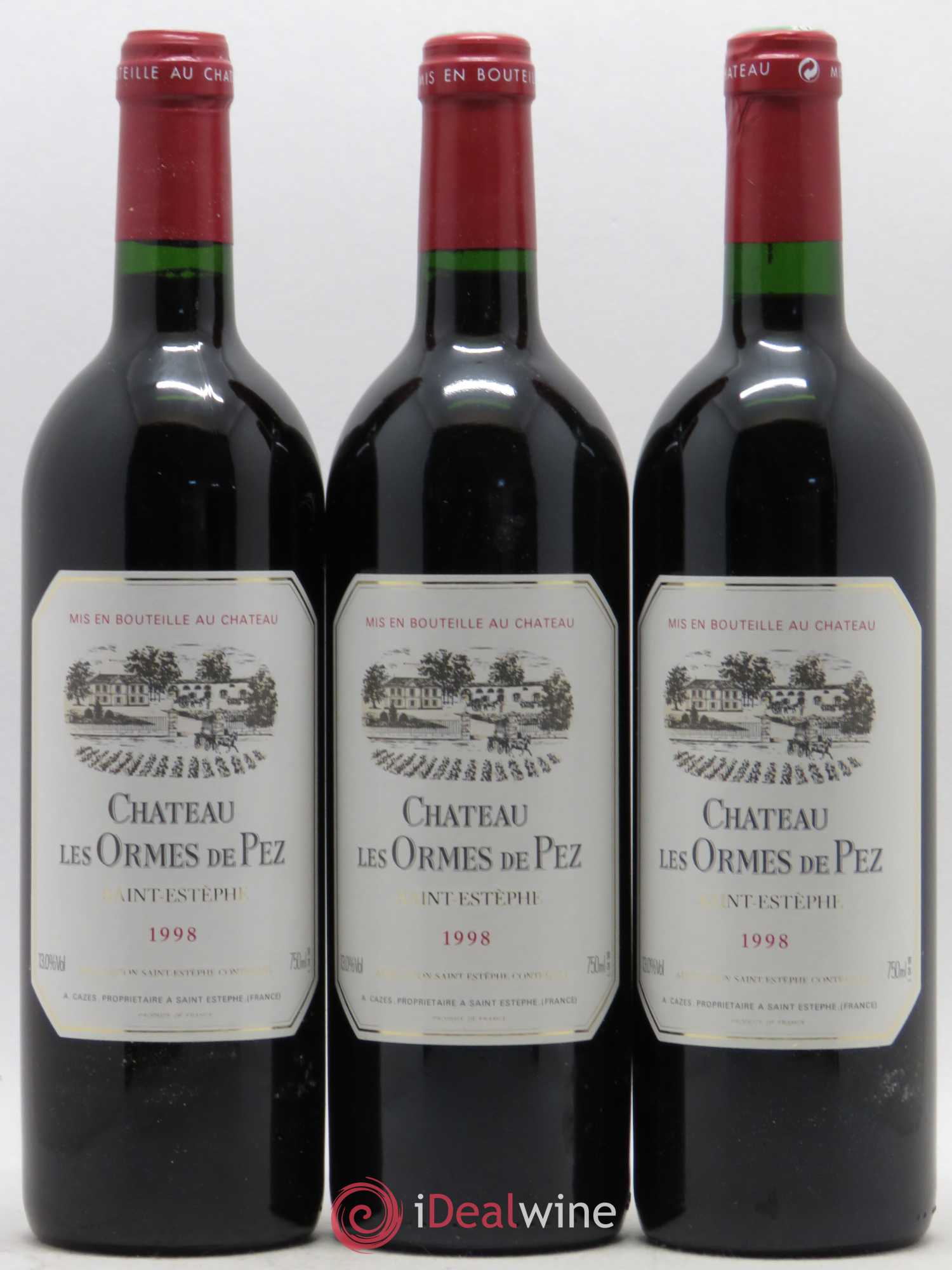 Château les Ormes de Pez 1998 - Lot de 6 bouteilles - 1