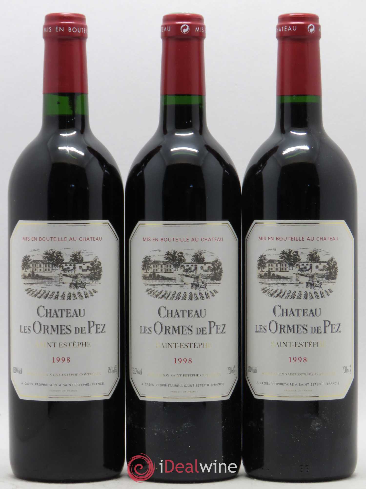 Château les Ormes de Pez 1998 - Lot de 6 bouteilles - 2