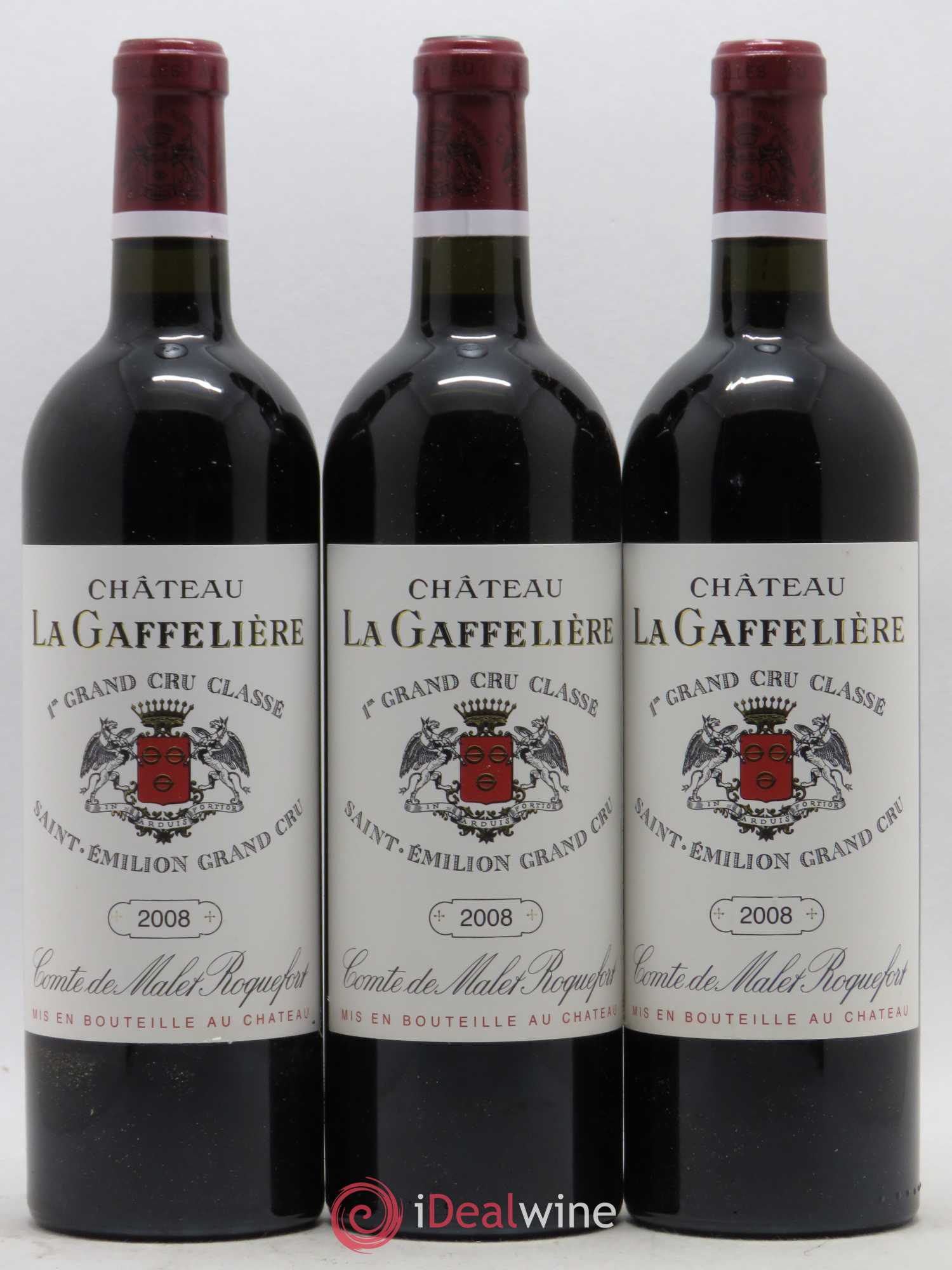 Château la Gaffelière 1er Grand Cru Classé B 2008 - Lot de 12 bouteilles - 3