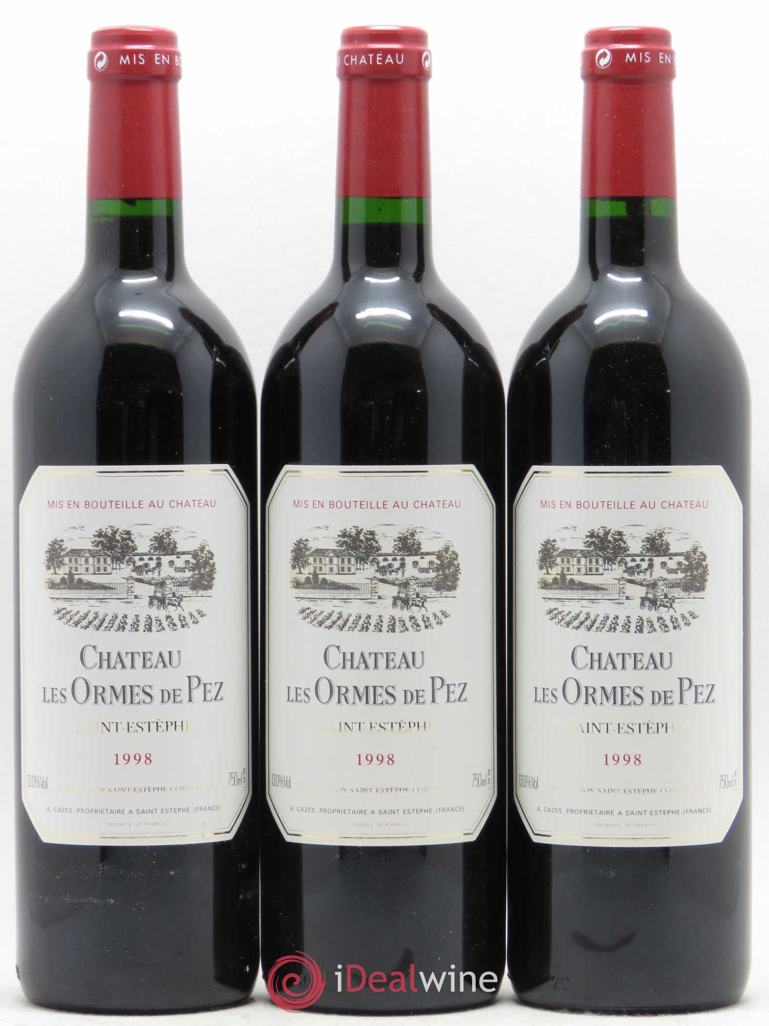 Château les Ormes de Pez 1998 - Lot de 6 bouteilles - 1