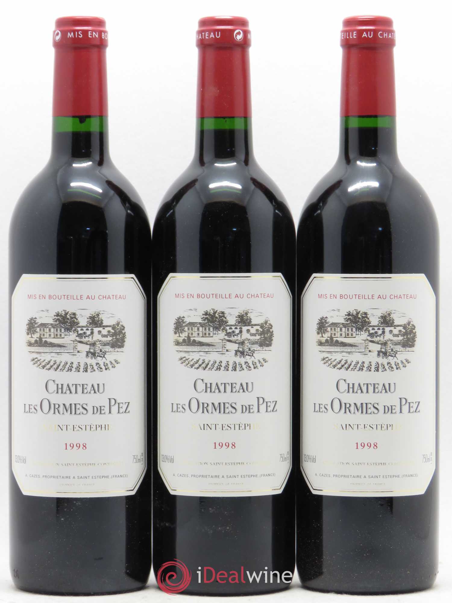 Château les Ormes de Pez 1998 - Lot de 6 bouteilles - 2