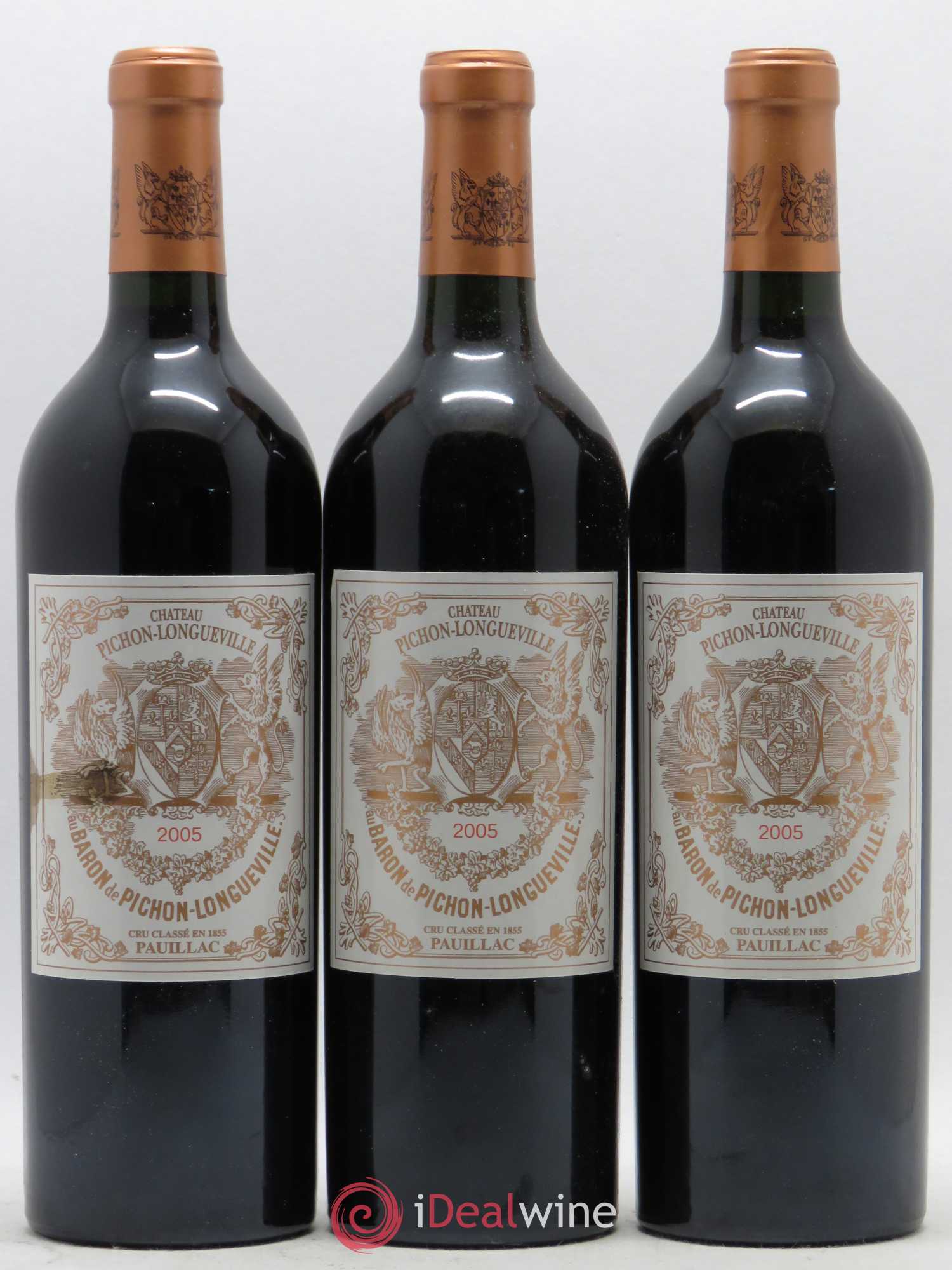 Pichon Longueville Baron 2ème Grand Cru Classé 2005 - Lotto di 6 bottiglie - 1