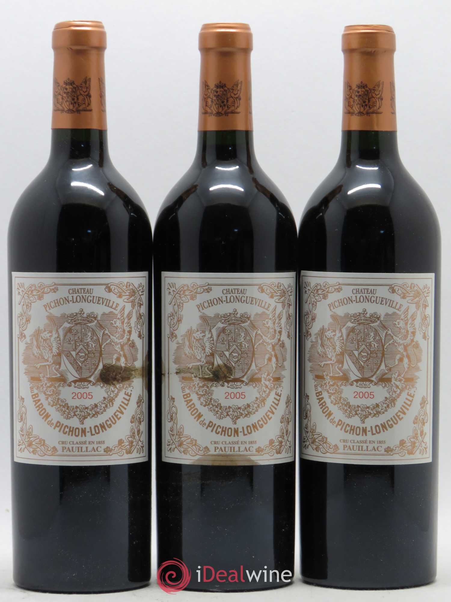 Pichon Longueville Baron 2ème Grand Cru Classé 2005 - Lotto di 6 bottiglie - 2