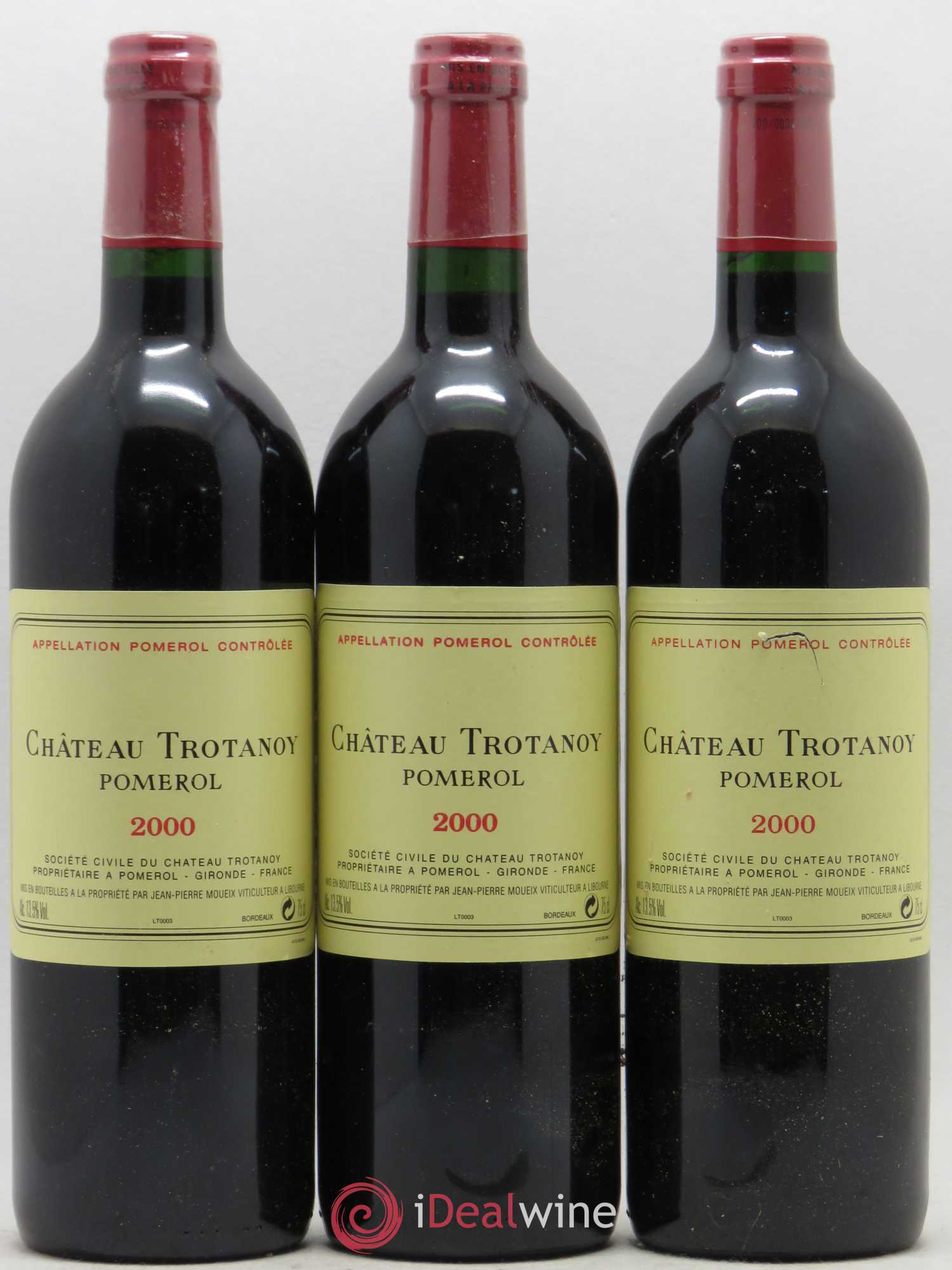 Château Trotanoy 2000 - Lot de 6 bouteilles - 1
