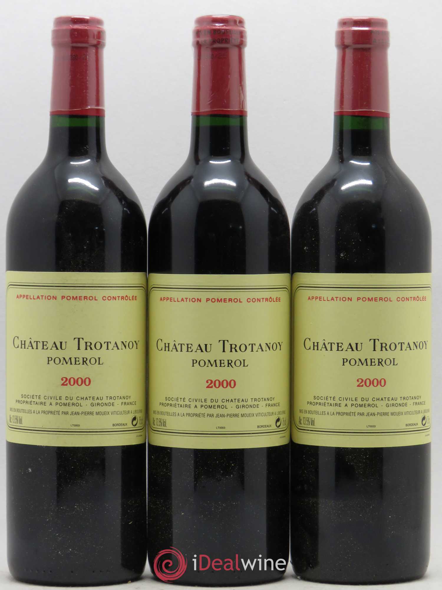 Château Trotanoy 2000 - Lot de 6 bouteilles - 2