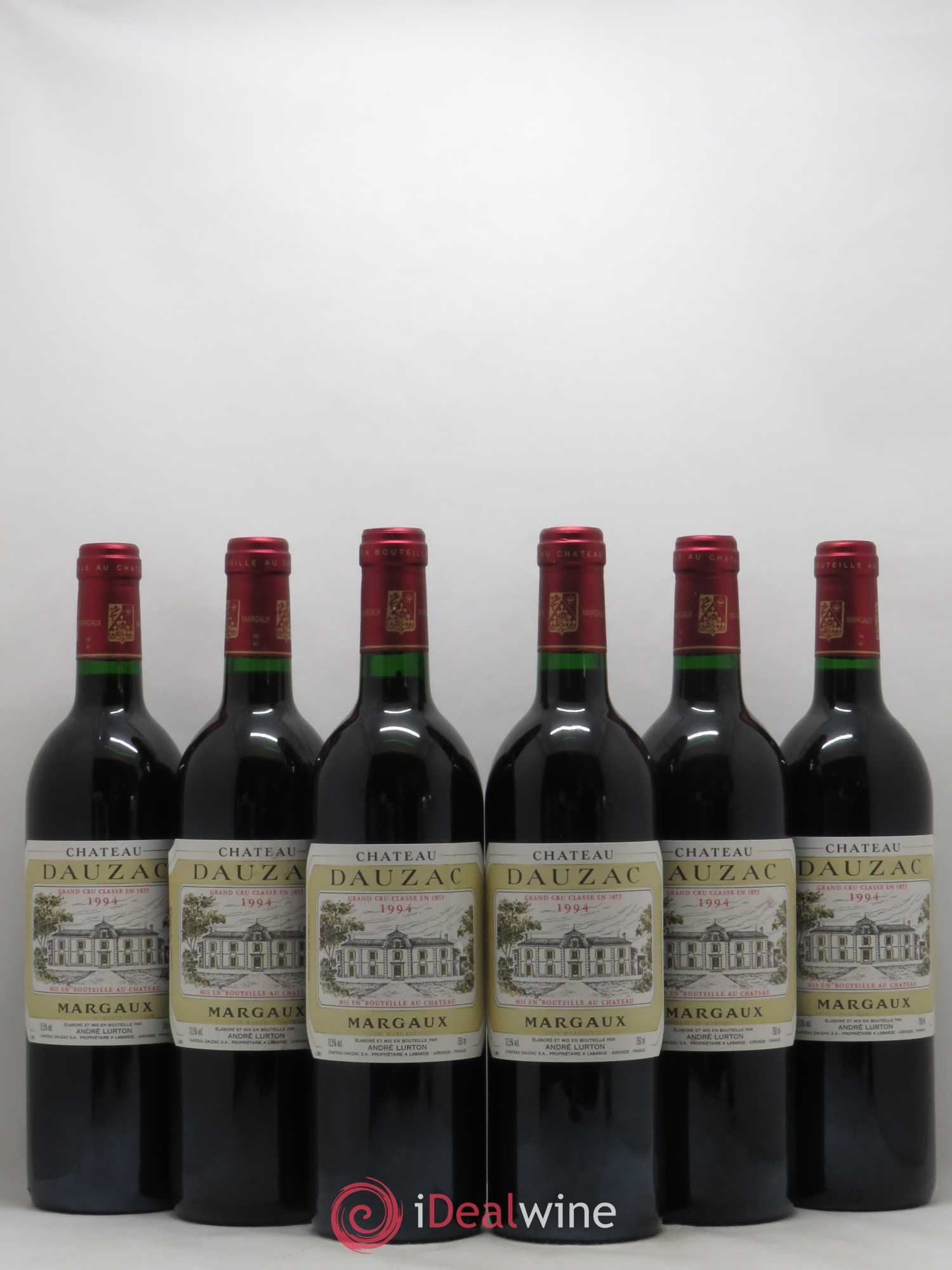 Château Dauzac 5ème Grand Cru Classé 1994 - Lot de 6 bouteilles - 0
