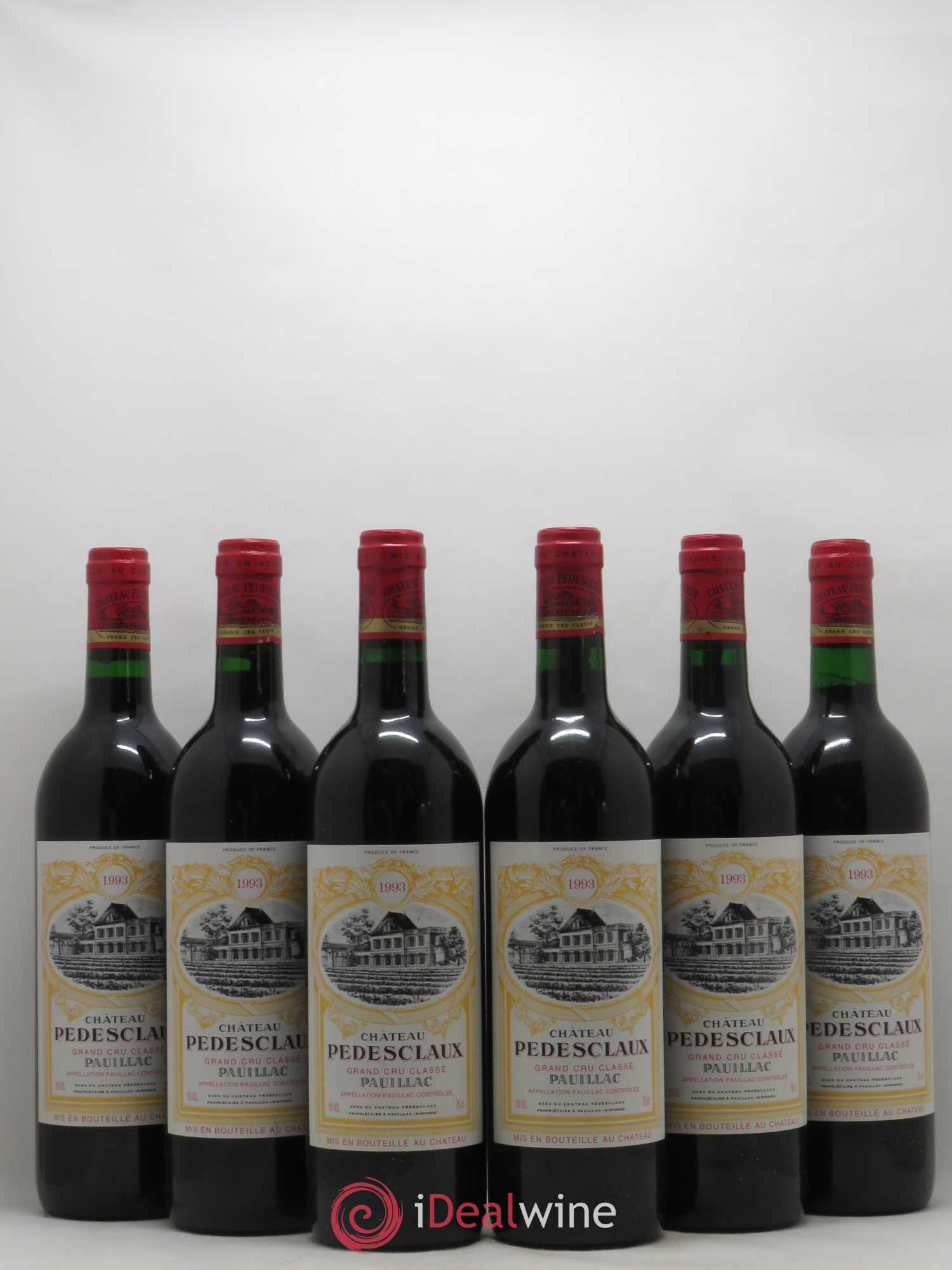 Château Pedesclaux 5ème Grand Cru Classé 1993 - Lot de 6 bouteilles - 0