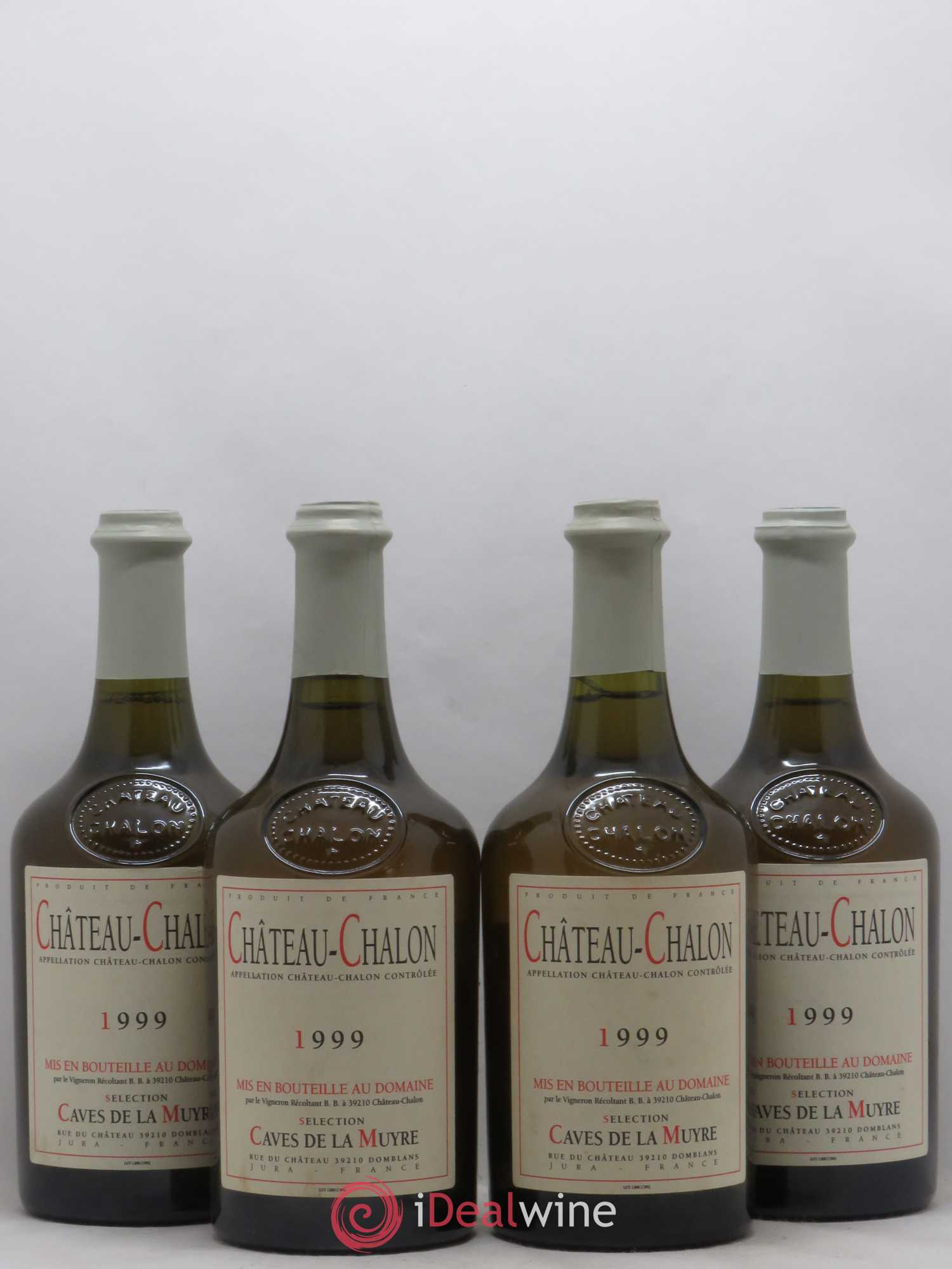 Château-Chalon Caves de La Muyre (sans prix de réserve) 1999 - Posten von 4 Flaschen - 0