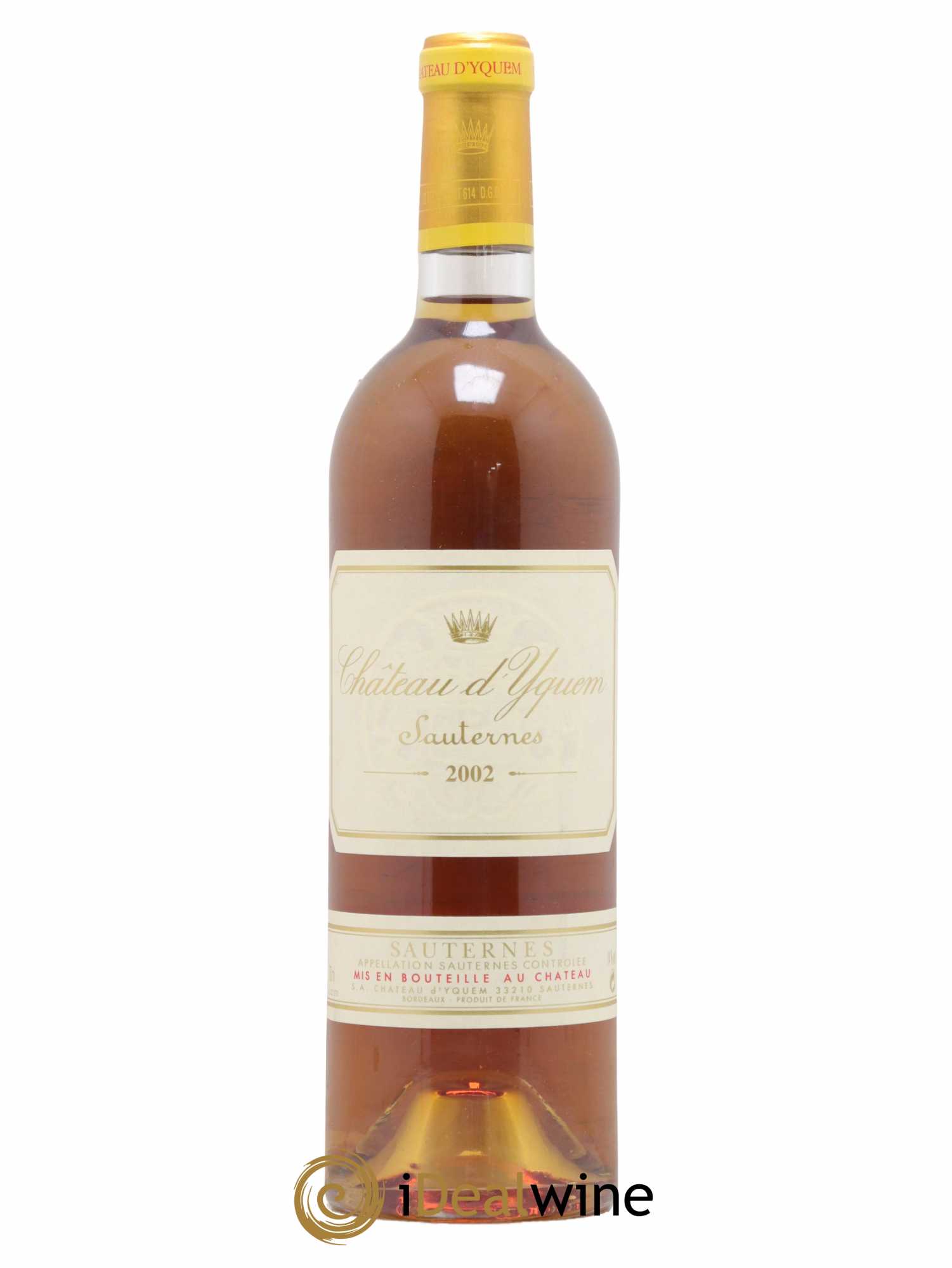 Château d' Yquem 1er Cru Classé Supérieur 2002 - Lot de 1 bouteille - 0