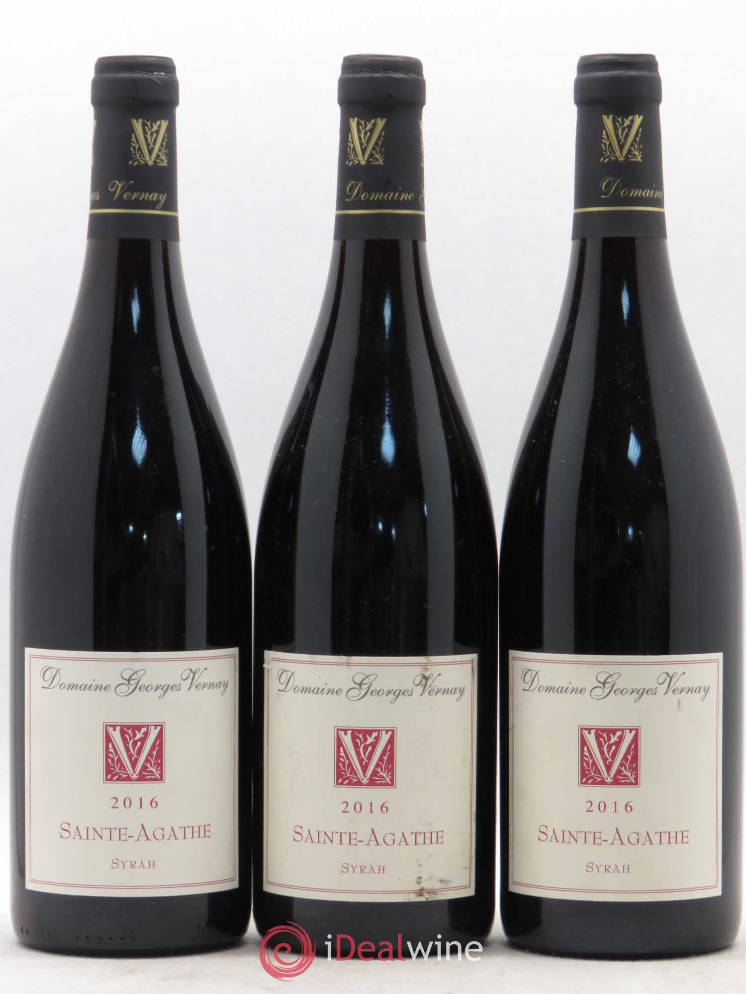 Côtes-du-Rhône Sainte-Agathe Georges Vernay 2016 - Lot de 6 bouteilles - 1