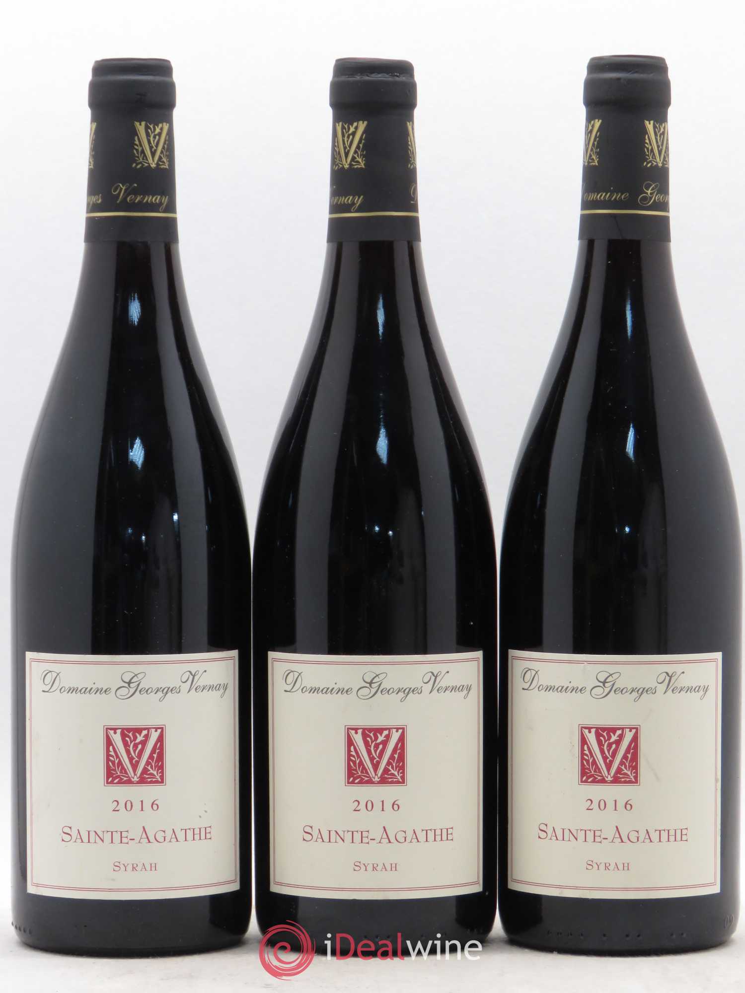 Côtes-du-Rhône Sainte-Agathe Georges Vernay 2016 - Lot de 6 bouteilles - 2