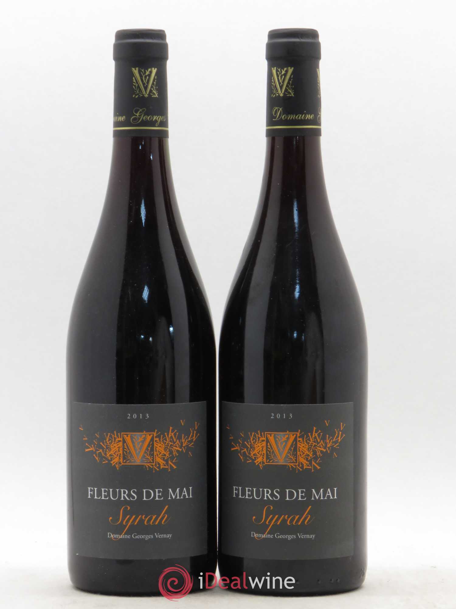 Collines Rhodaniennes Fleurs de Mai Georges Vernay 2013 - Lot de 2 bouteilles - 0