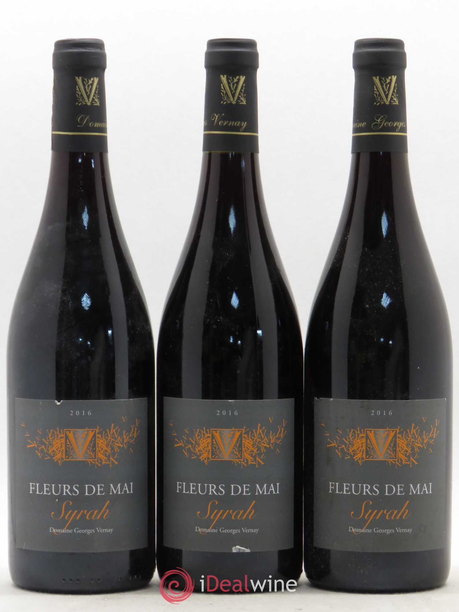 Collines Rhodaniennes Fleurs de Mai Georges Vernay 2016 - Lot de 5 bouteilles - 1