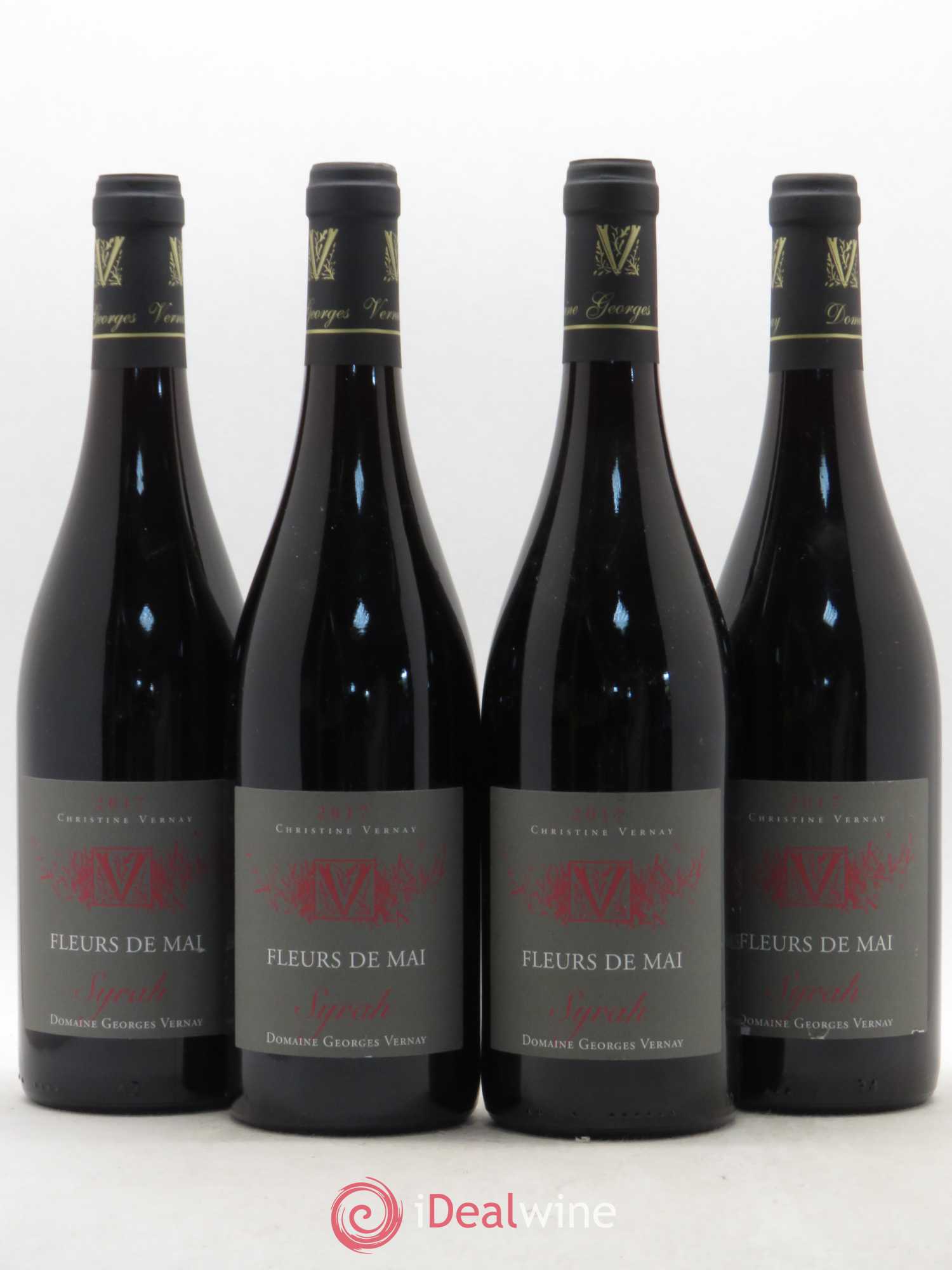 Collines Rhodaniennes Fleurs de Mai Georges Vernay 2017 - Lot de 4 bouteilles - 0
