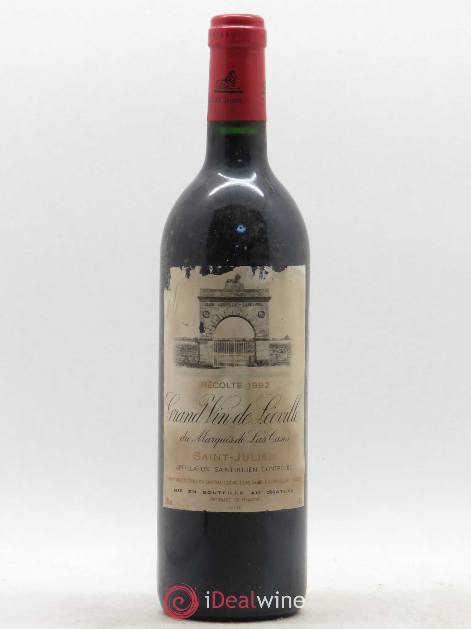 Château Léoville Las Cases 2ème Grand Cru Classé 1992 - Lot de 1 bouteille - 0