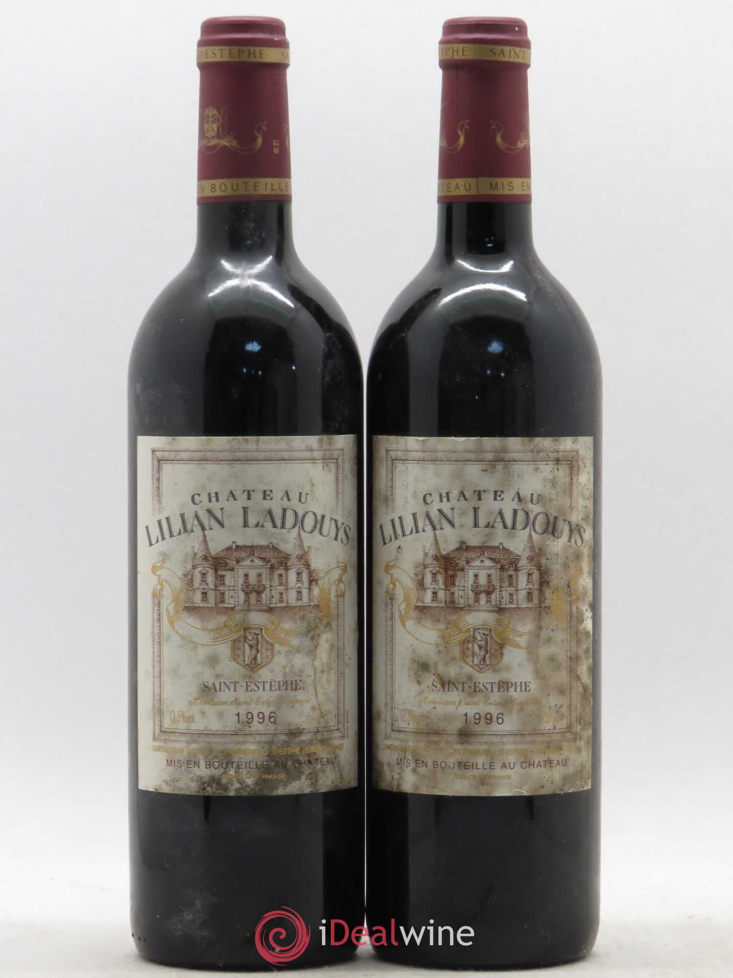 Château Lilian Ladouys Cru Bourgeois 1996 - Lot de 5 bouteilles - 2