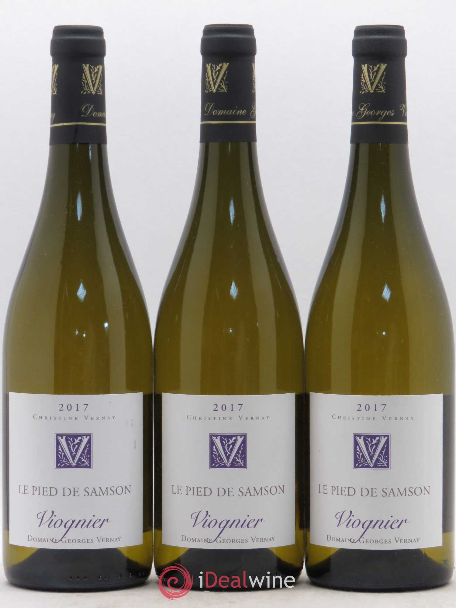 Collines Rhodaniennes Le Pied de Samson Georges Vernay 2017 - Lot de 6 bouteilles - 1
