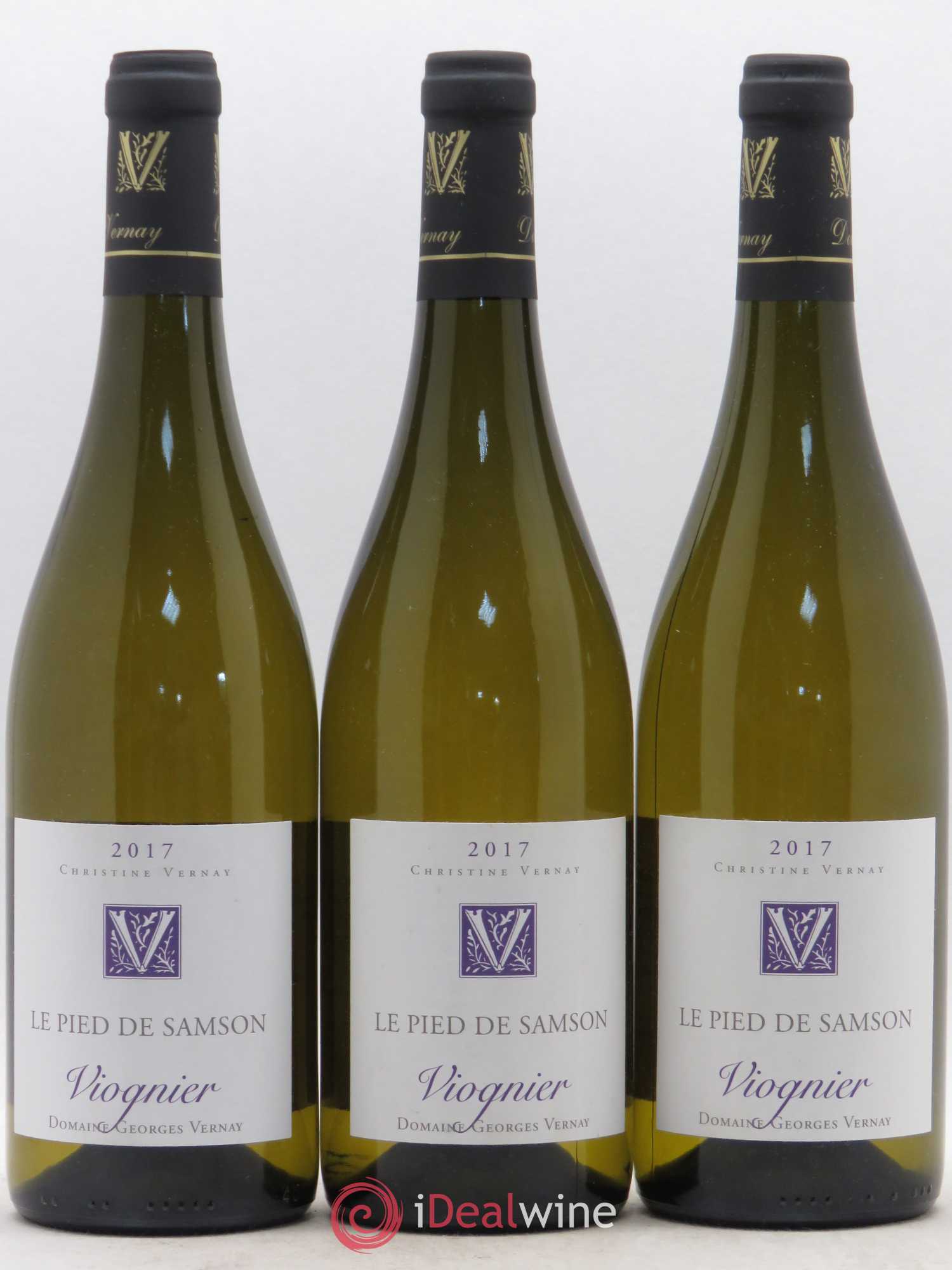 Collines Rhodaniennes Le Pied de Samson Georges Vernay 2017 - Lot de 6 bouteilles - 2
