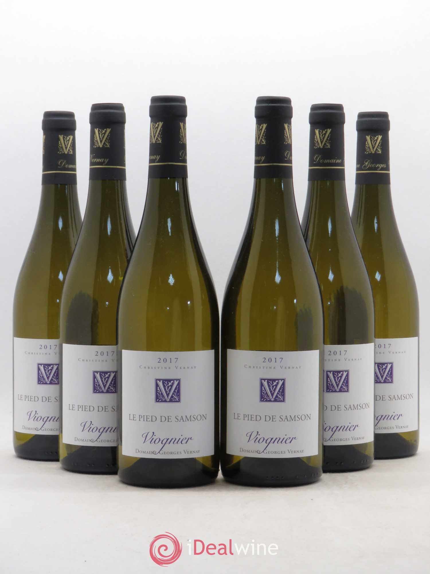 Collines Rhodaniennes Le Pied de Samson Georges Vernay 2017 - Lot de 6 bouteilles - 0