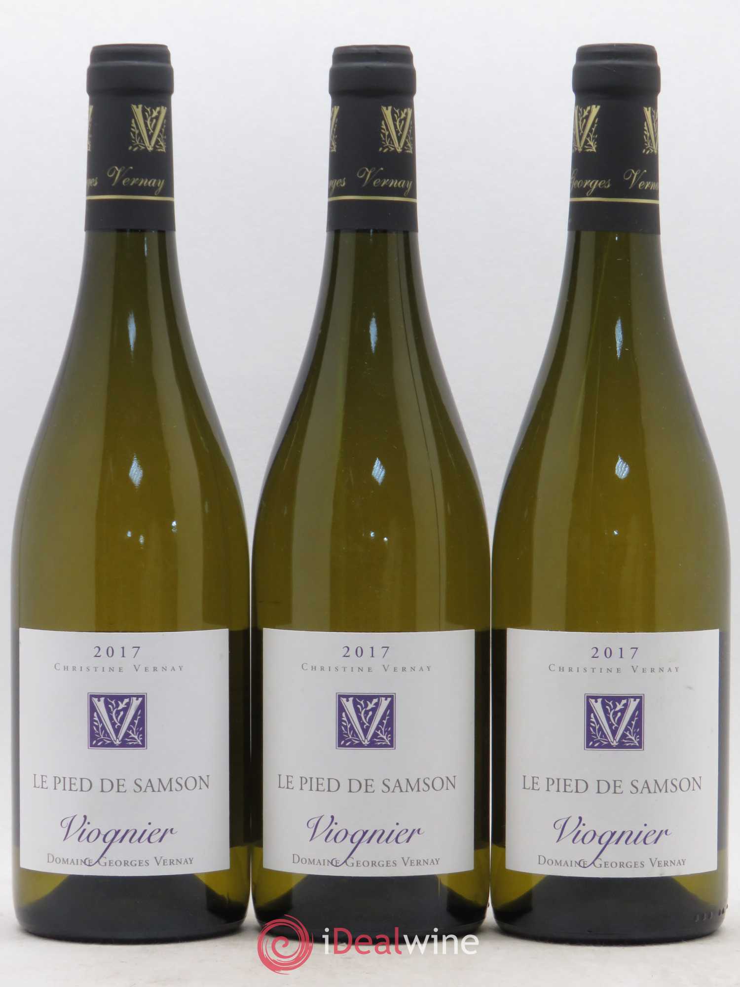 Collines Rhodaniennes Le Pied de Samson Georges Vernay 2017 - Lot de 6 bouteilles - 1