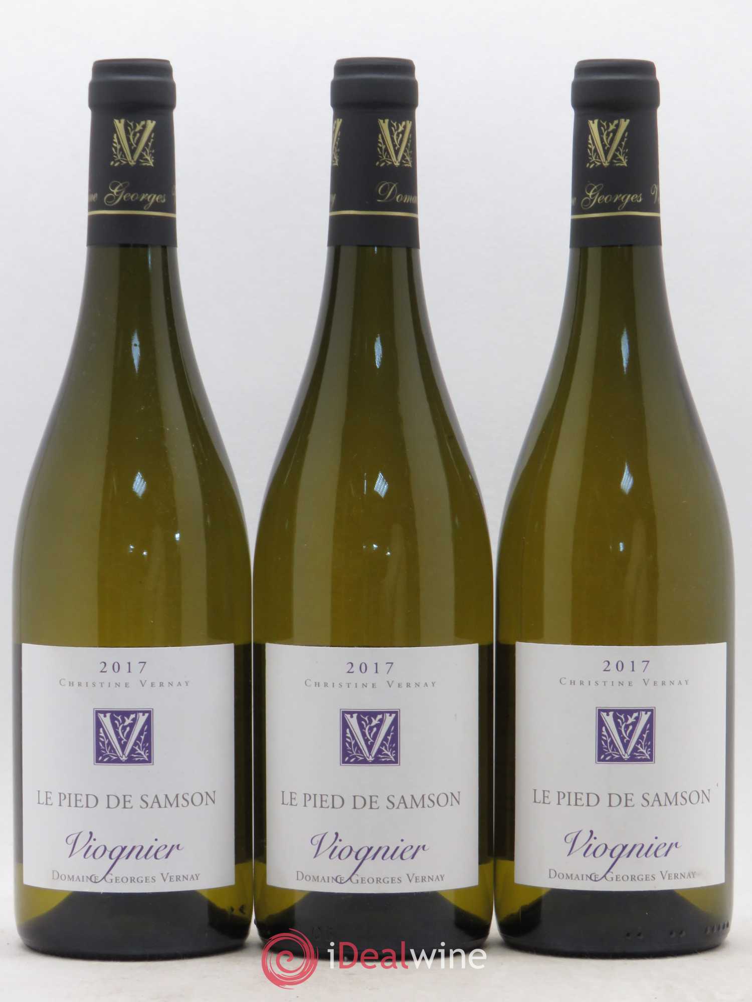 Collines Rhodaniennes Le Pied de Samson Georges Vernay 2017 - Lot de 6 bouteilles - 2