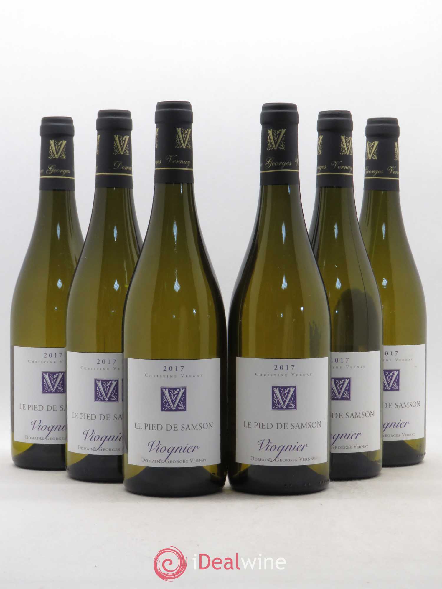 Collines Rhodaniennes Le Pied de Samson Georges Vernay 2017 - Lot de 6 bouteilles - 0