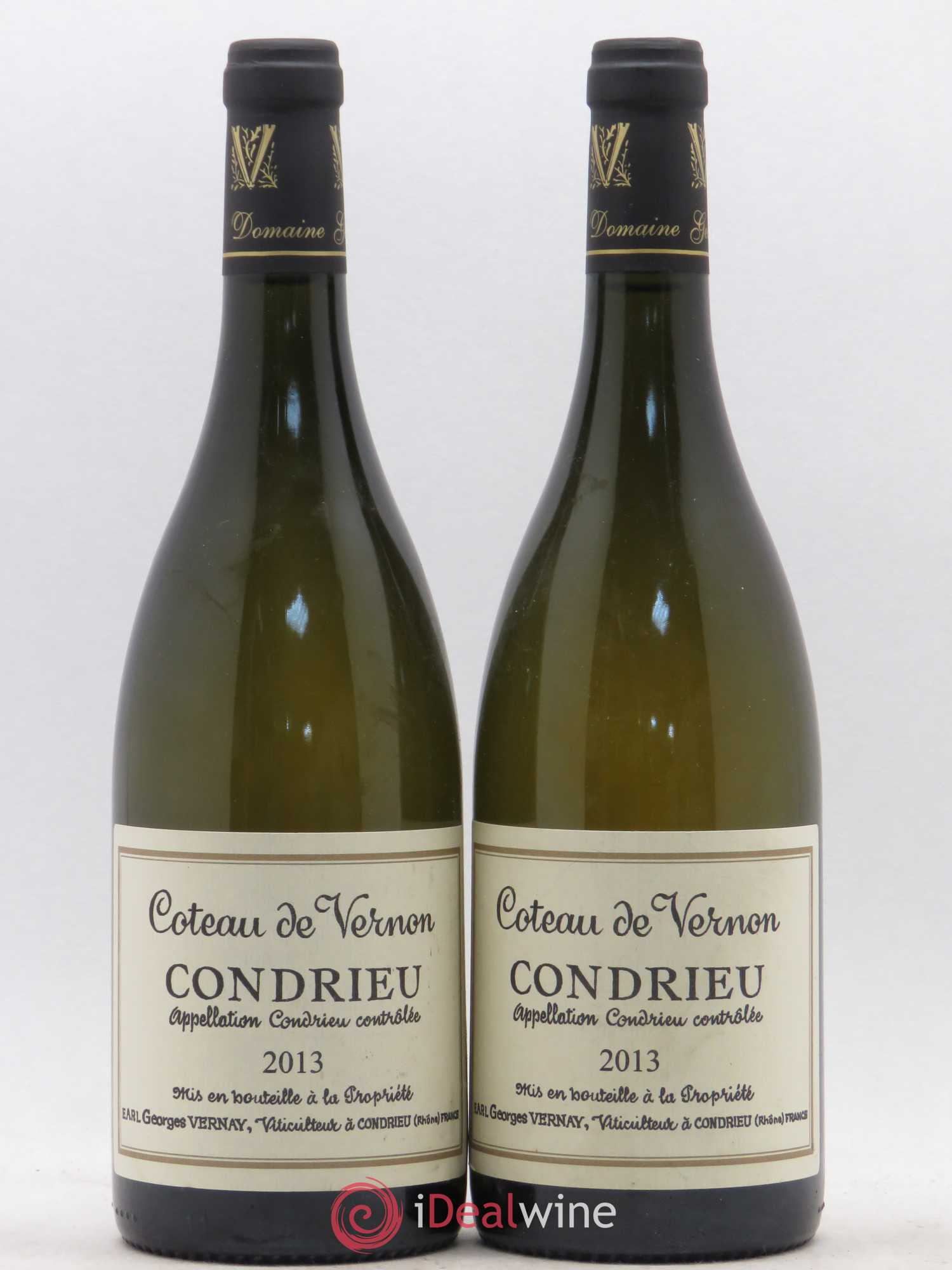 Condrieu Coteau de Vernon Georges Vernay 2013 - Lot de 2 bouteilles - 0