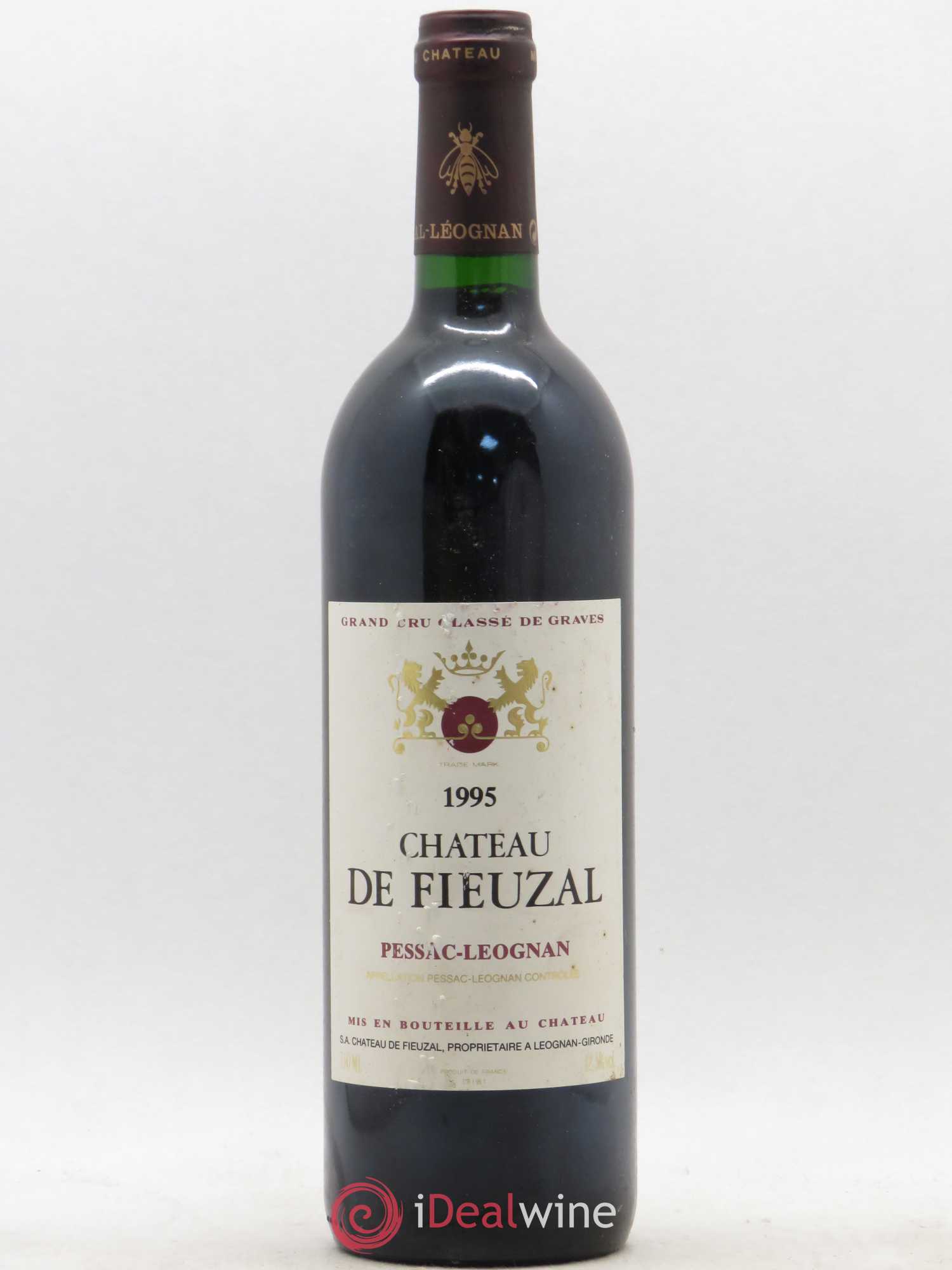 Château de Fieuzal Cru Classé de Graves 1995 - Lot de 1 bouteille - 0