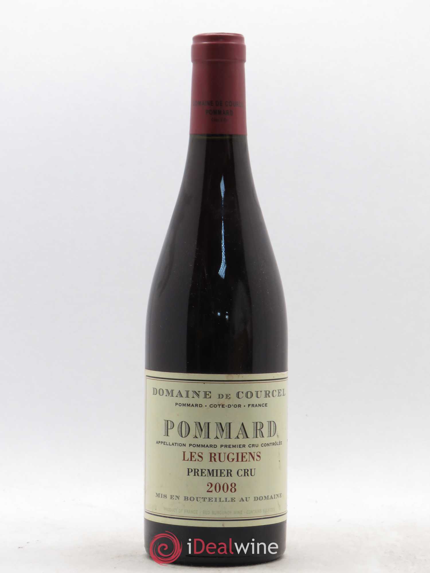 Pommard 1er Cru Les Rugiens de Courcel (Domaine) 2008 - Lot de 1 bouteille - 0