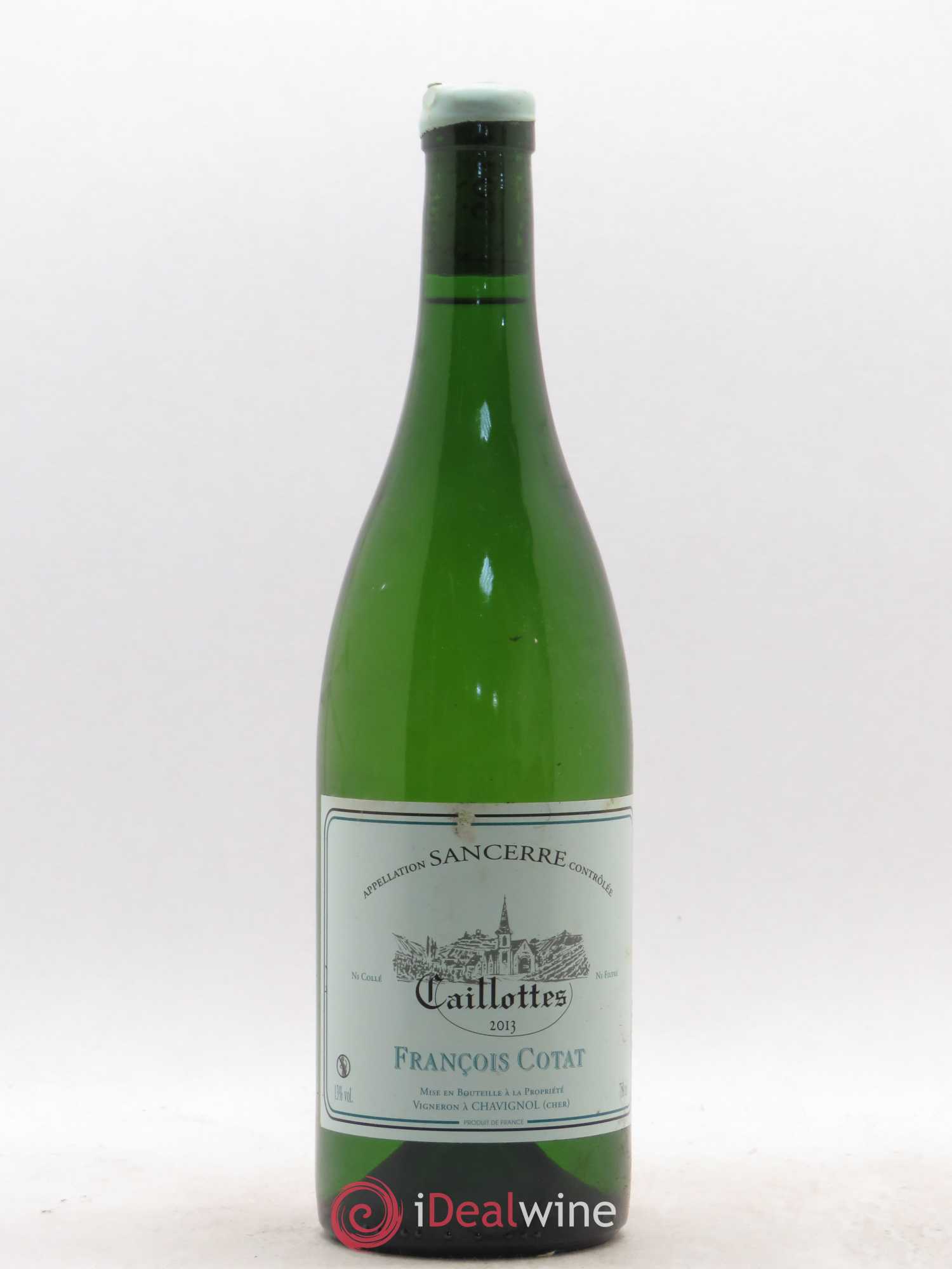 Sancerre Les Caillottes François Cotat 2013 - Lot de 1 bouteille - 0
