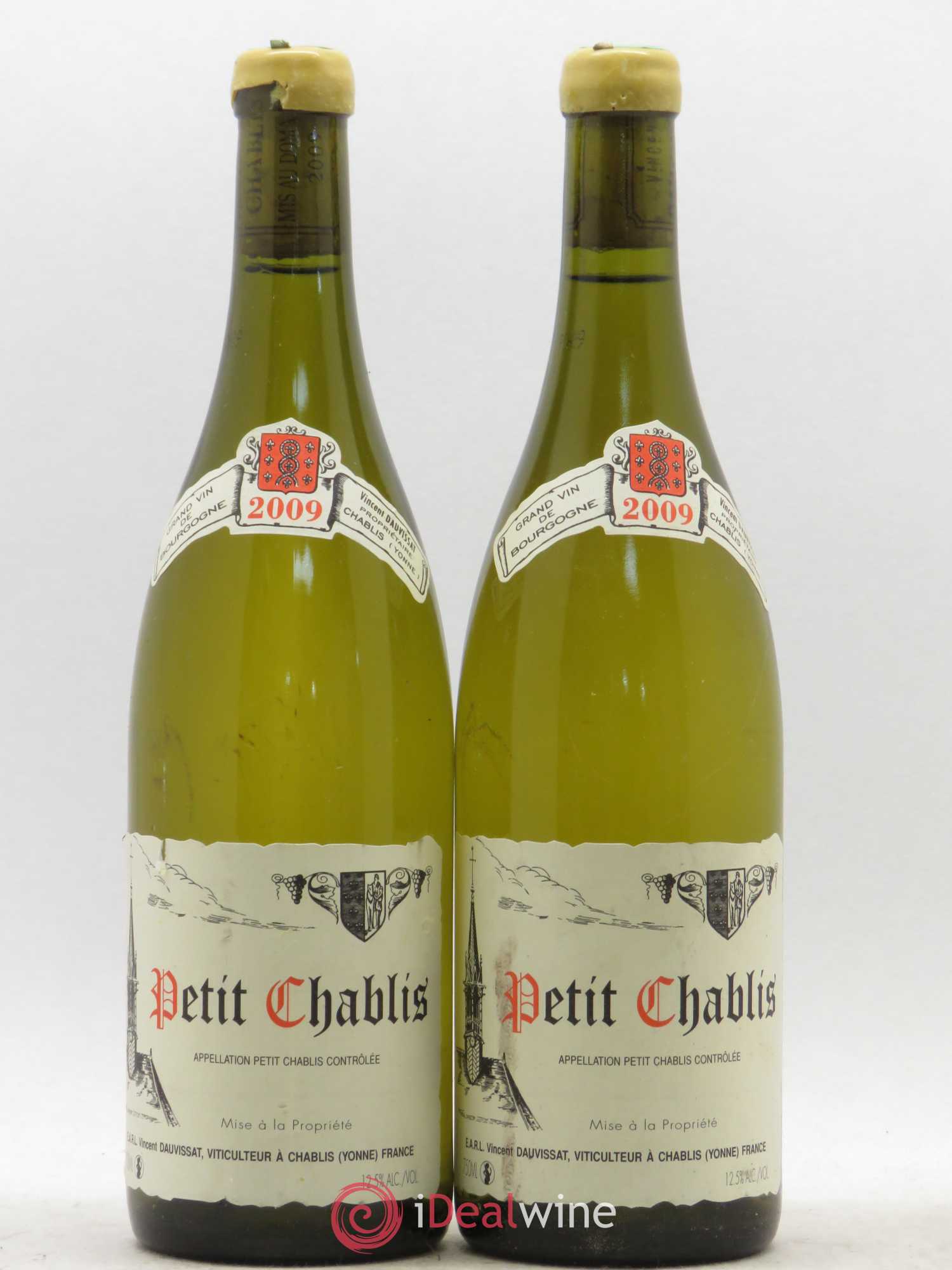 Petit Chablis Domaine Dauvissat 2009 - Posten von 2 Flaschen - 0