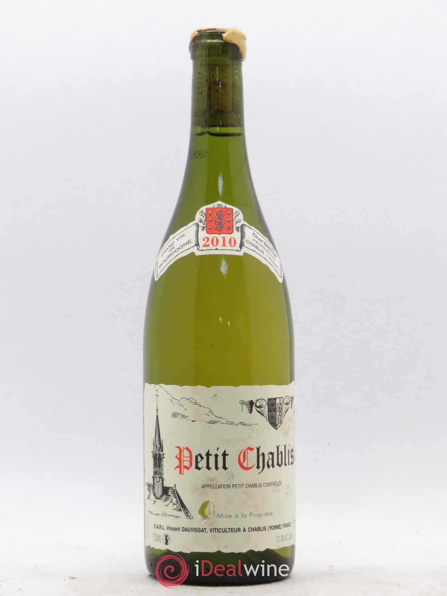 Petit Chablis Domaine Dauvissat 2010 - Posten von 1 Flasche - 0