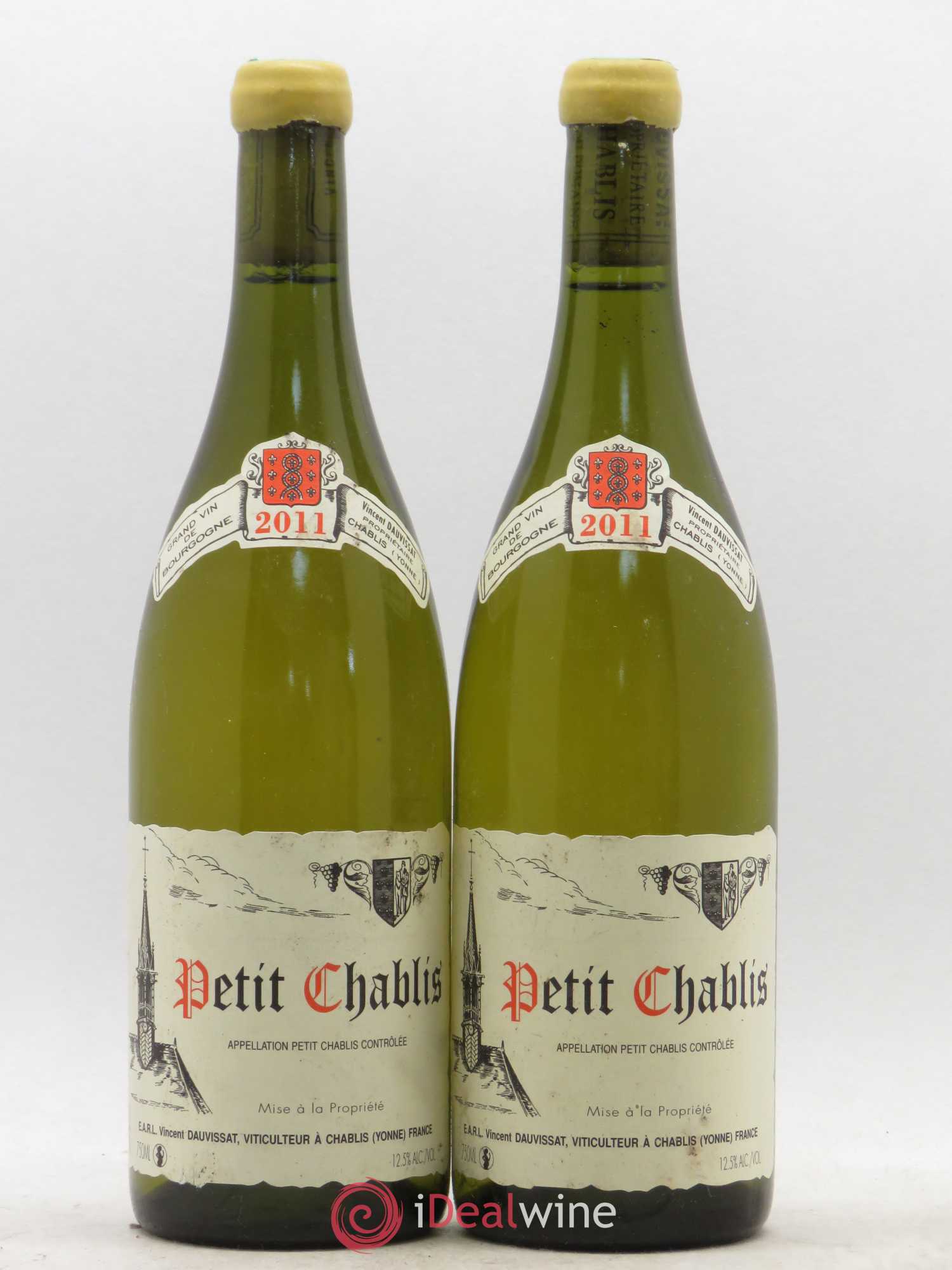 Petit Chablis Domaine Dauvissat 2011 - Posten von 2 Flaschen - 0